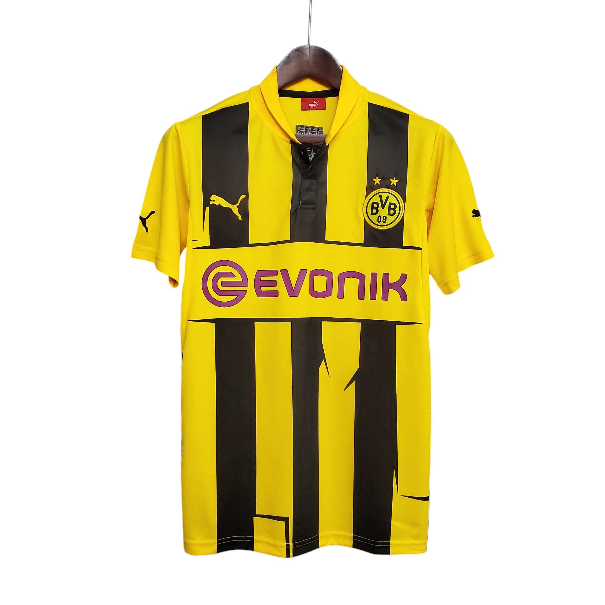 Borussia Dortmund Football Club Home 2012-13 Retro Classic Vintage Soccer Calcio Fútbol Fußball Shirt Jersey Camiseta Malliot Maglia Trikot BNWT