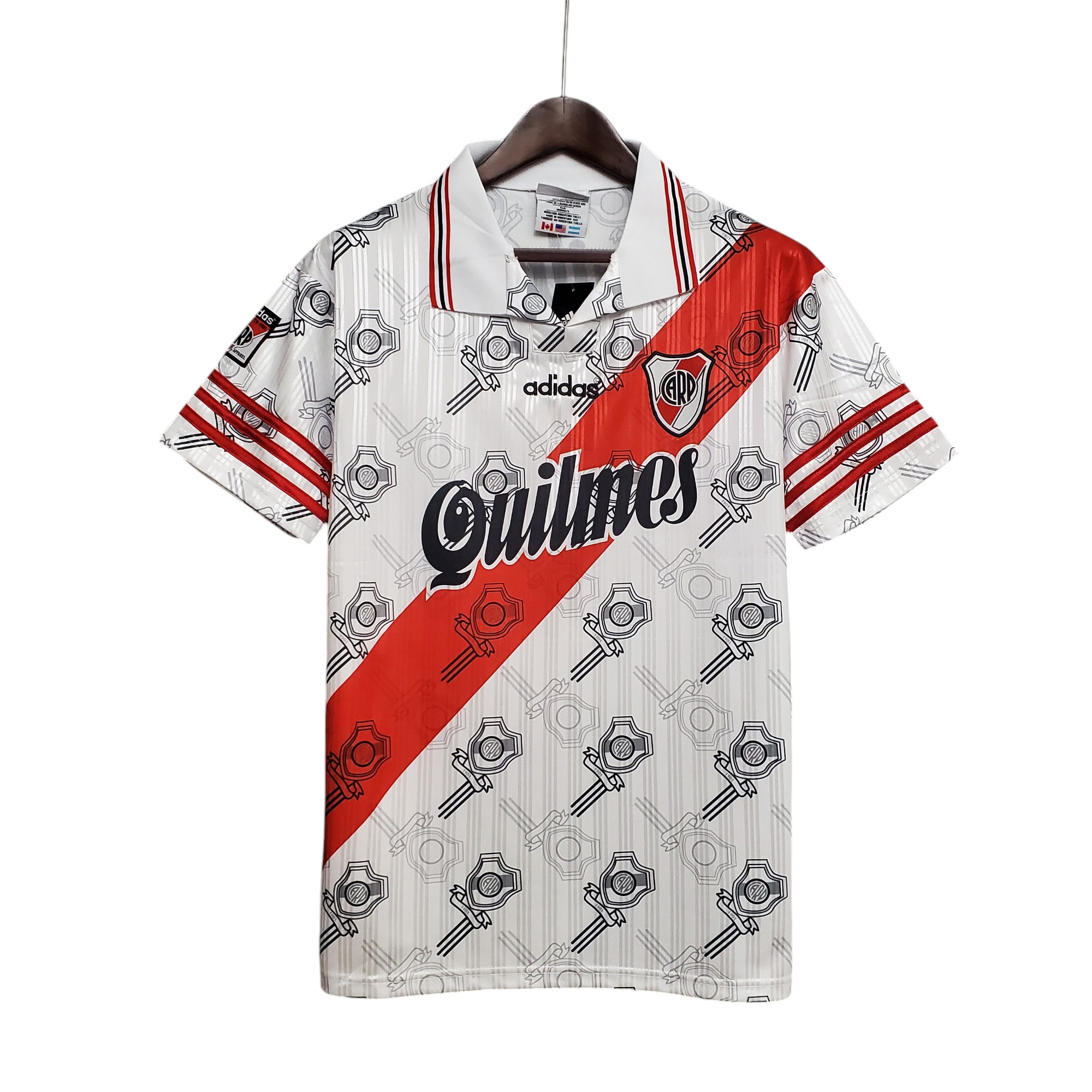 Club Atlético River Plate Football Club Home 1995-96 Retro Classic Vintage Soccer Calcio Fútbol Fußball Shirt Jersey Camiseta Malliot Maglia Trikot BNWT