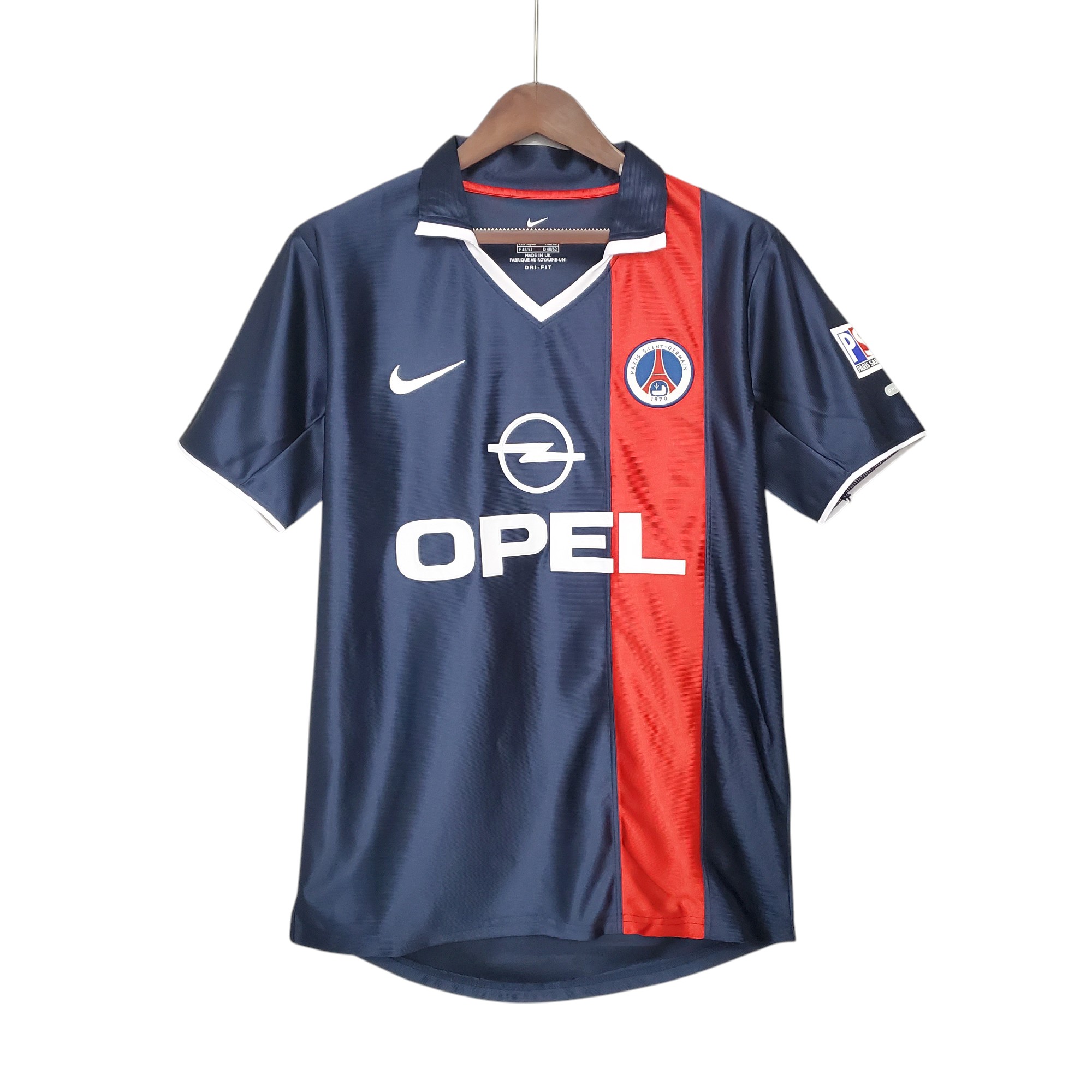 PSG Football Club Home 2001-02 Retro Classic Vintage Soccer Calcio Fútbol Fußball Shirt Jersey Camiseta Malliot Maglia Trikot BNWT