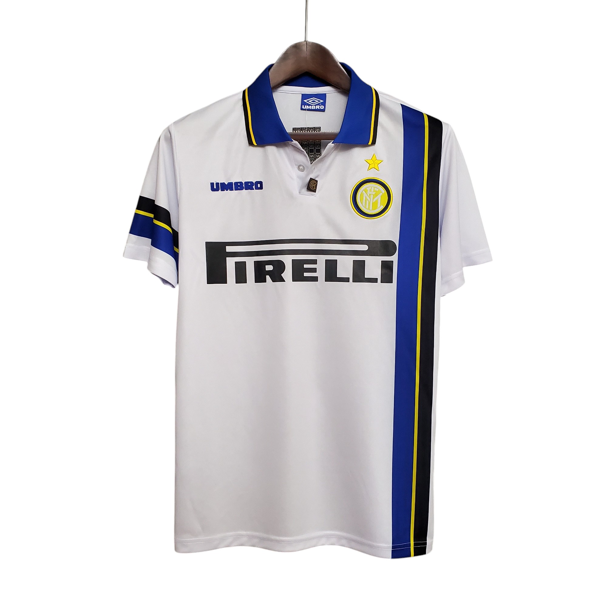Inter Milan Football Club Away 1997-98 Retro Classic Vintage Soccer Calcio Fútbol Fußball Shirt Jersey Camiseta Malliot Maglia Trikot BNWT