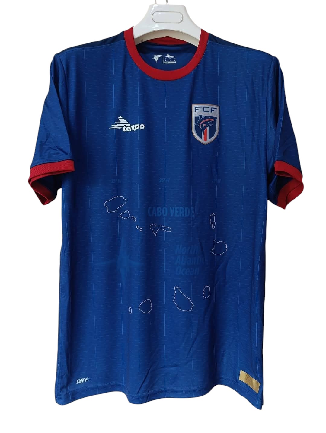 Cape Verde national football team Home 2023-24 Soccer Calcio Fútbol Fußball Shirt Jersey Camiseta Malliot Maglia Trikot BNWT