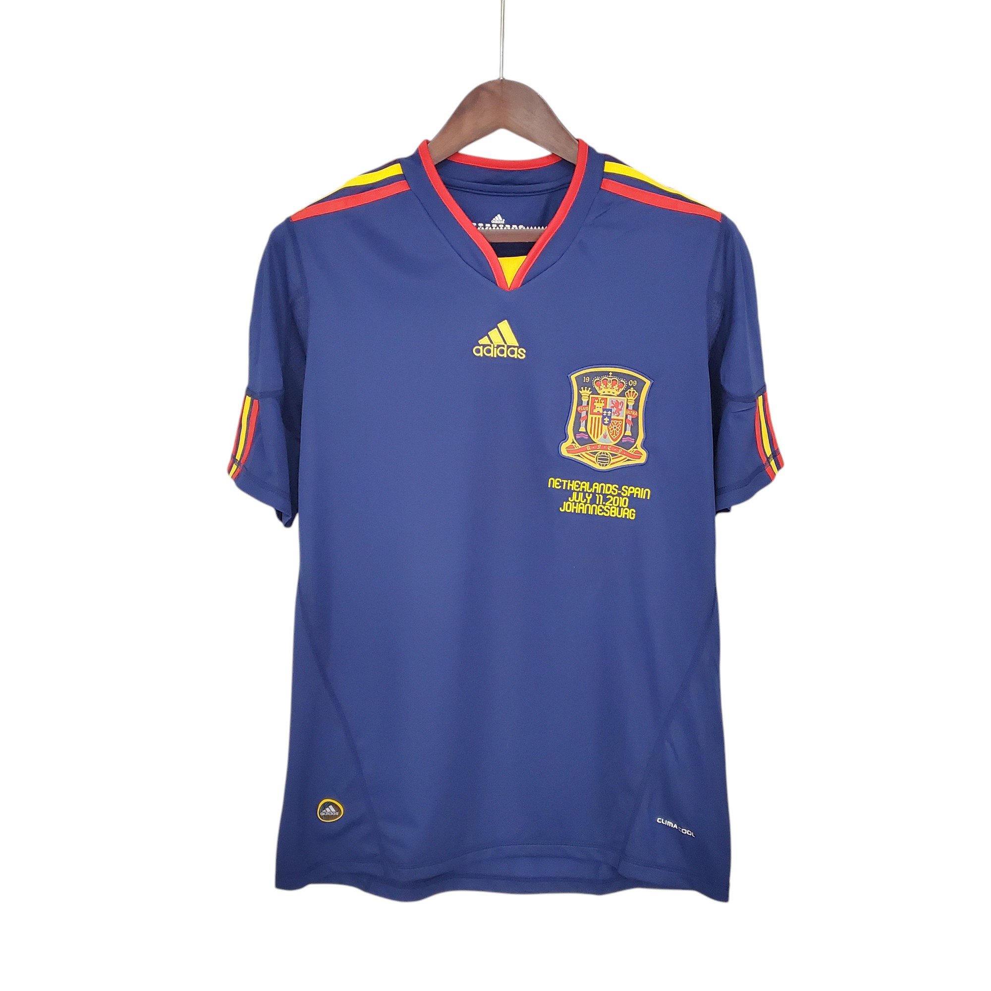 Spain national football team Away 2010 Retro Classic Vintage Soccer Calcio Fútbol Fußball Shirt Jersey Camiseta Malliot Maglia Trikot BNWT