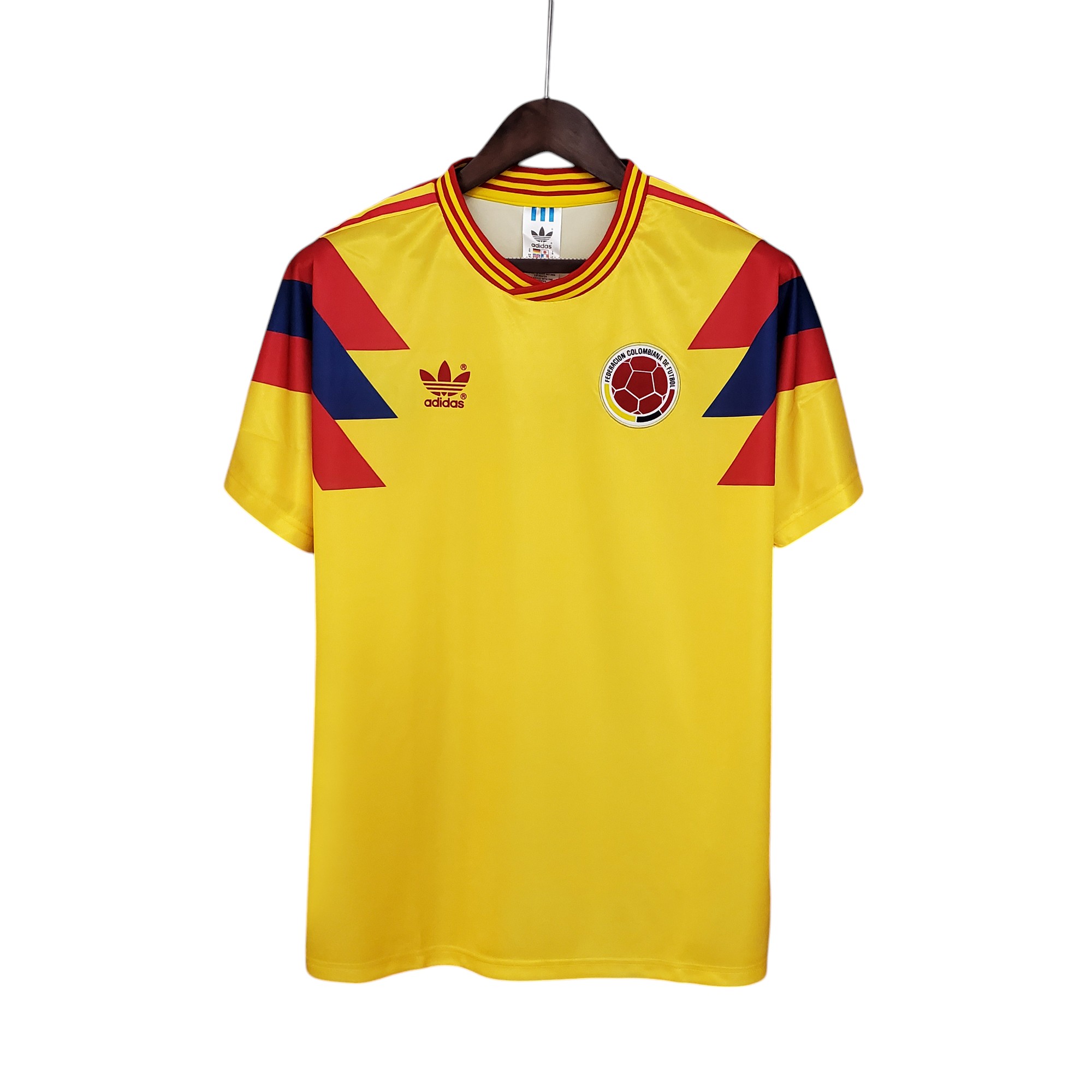 Colombia national football team Home 1990 Retro Classic Vintage Soccer Calcio Fútbol Fußball Shirt Jersey Camiseta Malliot Maglia Trikot BNWT