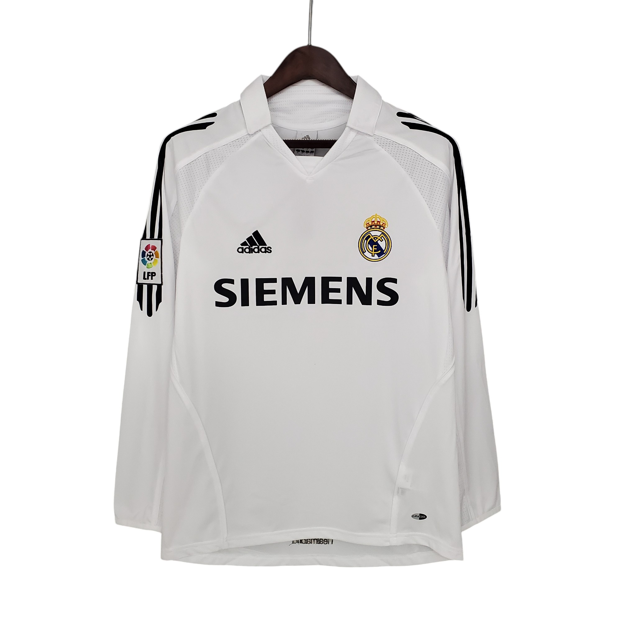 Real Madrid Football Club Home 2005-06 L/S Retro Classic Vintage Soccer Calcio Fútbol Fußball Shirt Jersey Camiseta Malliot Maglia Trikot BNWT