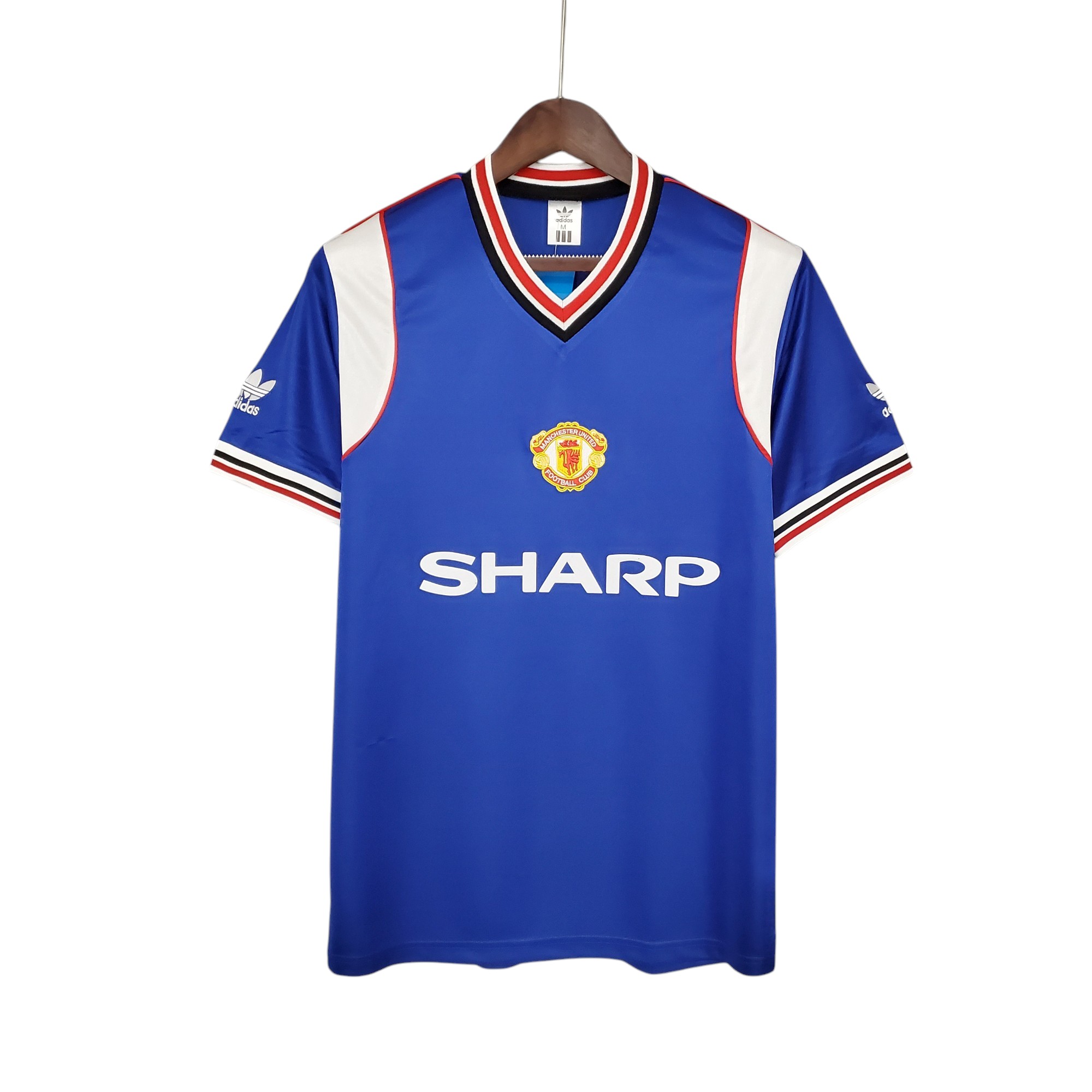 Man United Football Club Away 1985-86 Retro Classic Vintage Soccer Calcio Fútbol Fußball Shirt Jersey Camiseta Malliot Maglia Trikot BNWT