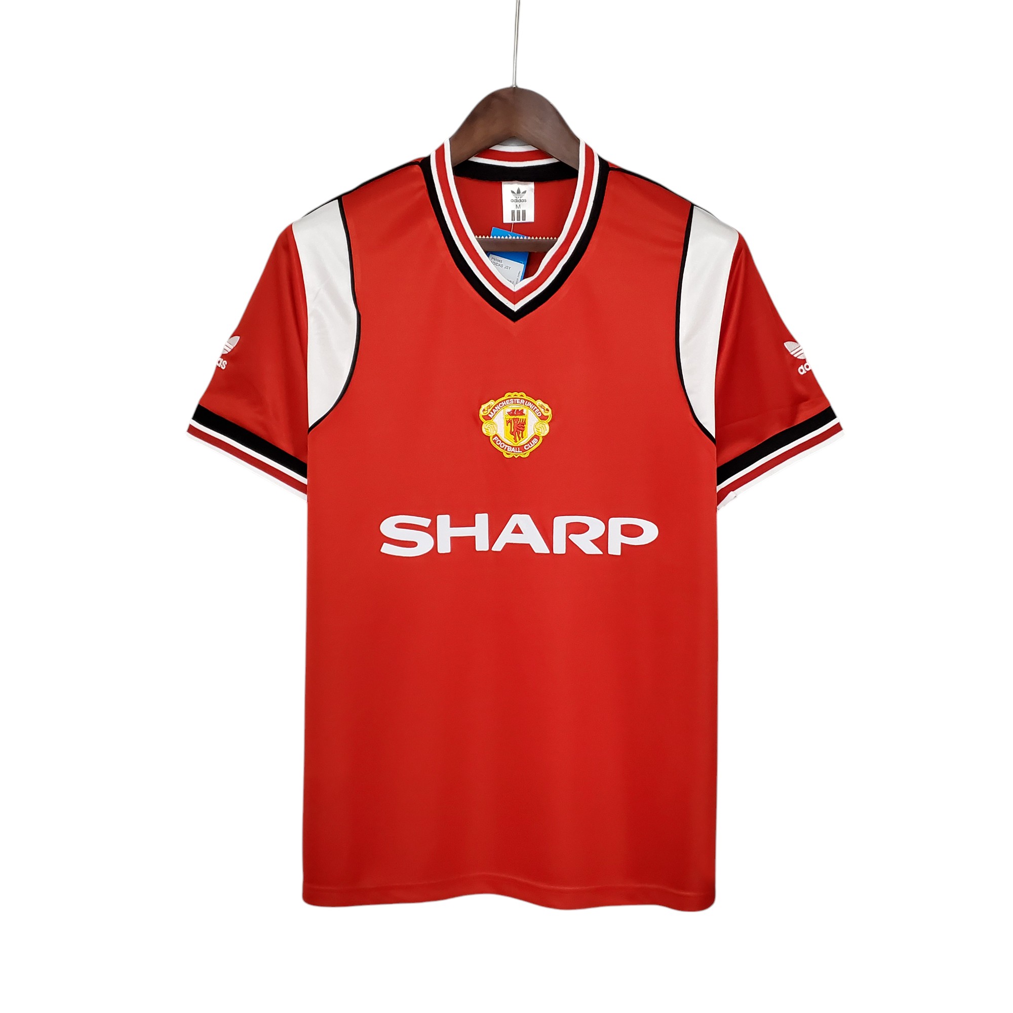Man United Football Club Home 1985-86 Retro Classic Vintage Soccer Calcio Fútbol Fußball Shirt Jersey Camiseta Malliot Maglia Trikot BNWT