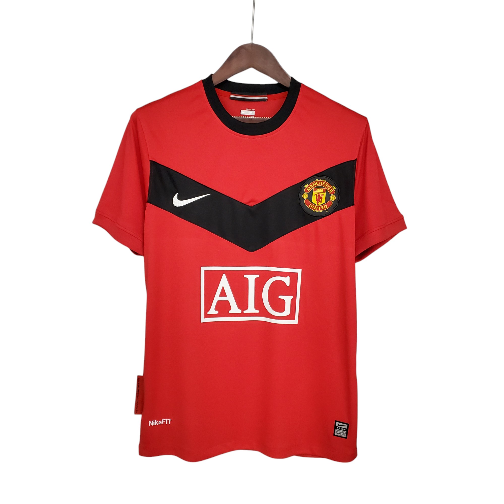 Man United Football Club Home 2009-10 Retro Classic Vintage Soccer Calcio Fútbol Fußball Shirt Jersey Camiseta Malliot Maglia Trikot BNWT