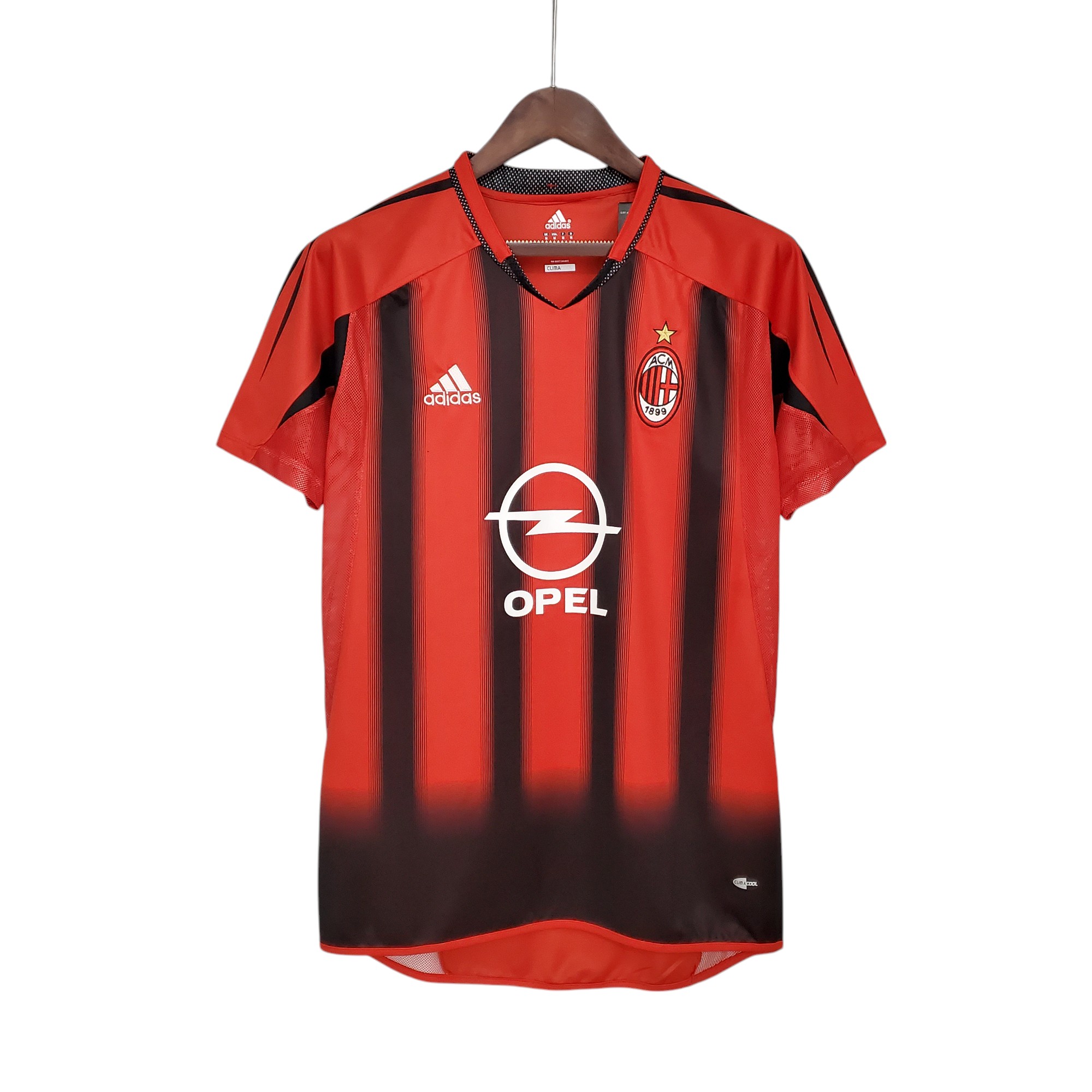 Milan AC Football Club Home 2004-05 Retro Classic Vintage Soccer Calcio Fútbol Fußball Shirt Jersey Camiseta Malliot Maglia Trikot BNWT