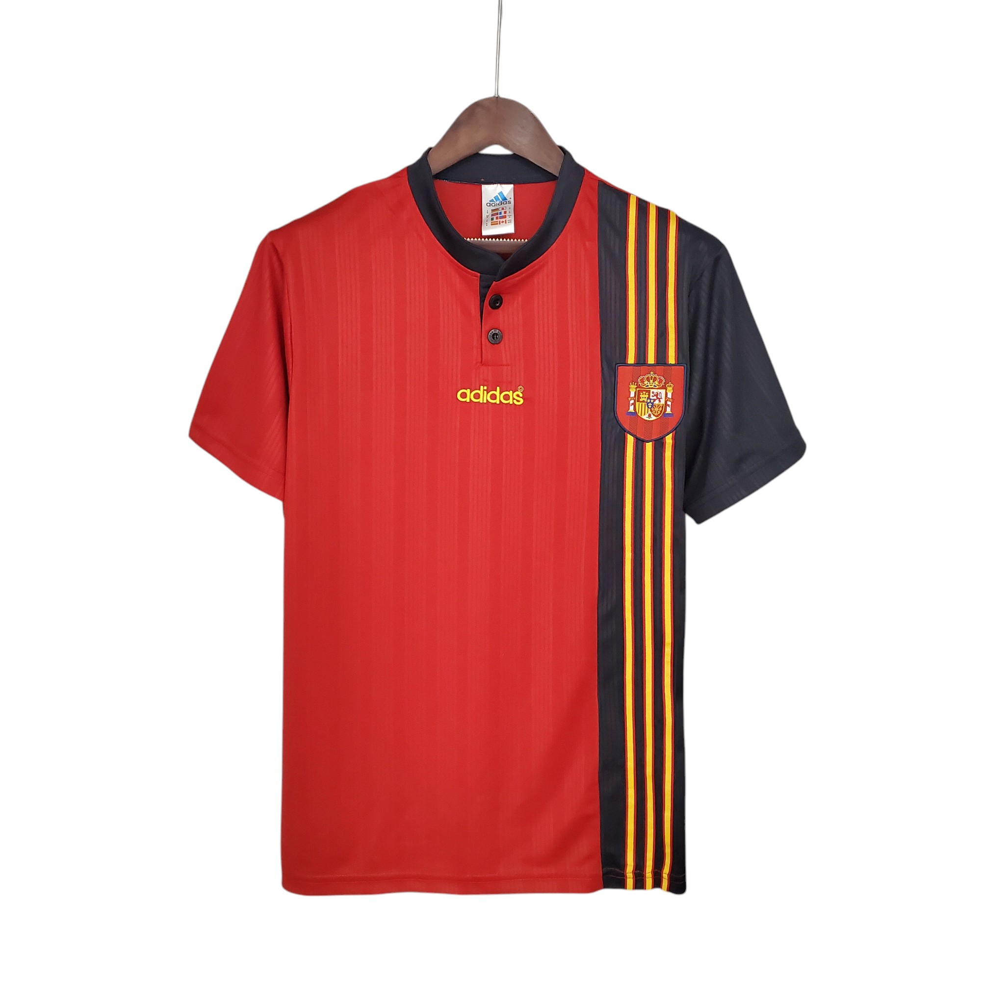 Spain national football team Home 1996 Retro Classic Vintage Soccer Calcio Fútbol Fußball Shirt Jersey Camiseta Malliot Maglia Trikot BNWT