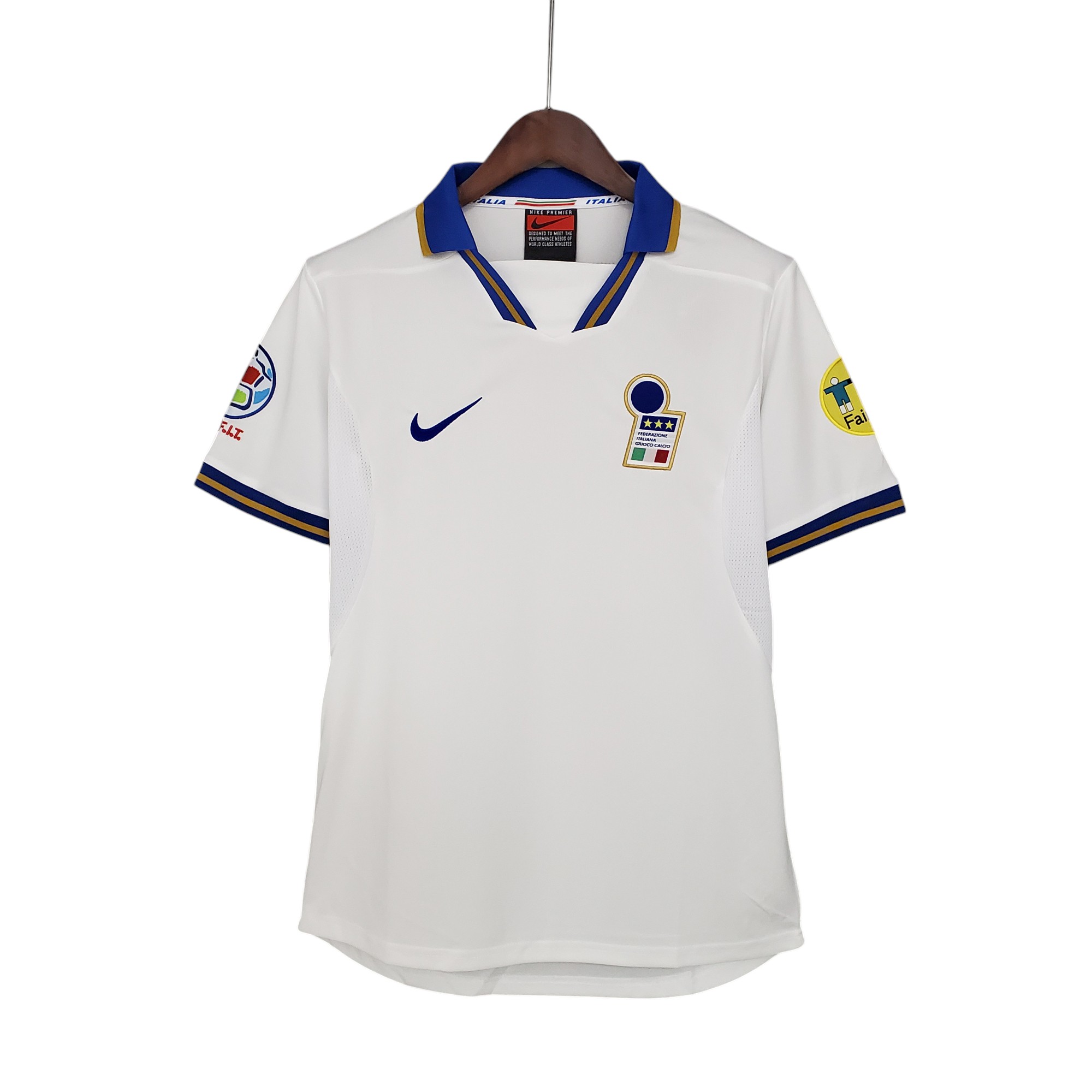 Italy national football team Away 1996 Retro Classic Vintage Soccer Calcio Fútbol Fußball Shirt Jersey Camiseta Malliot Maglia Trikot BNWT