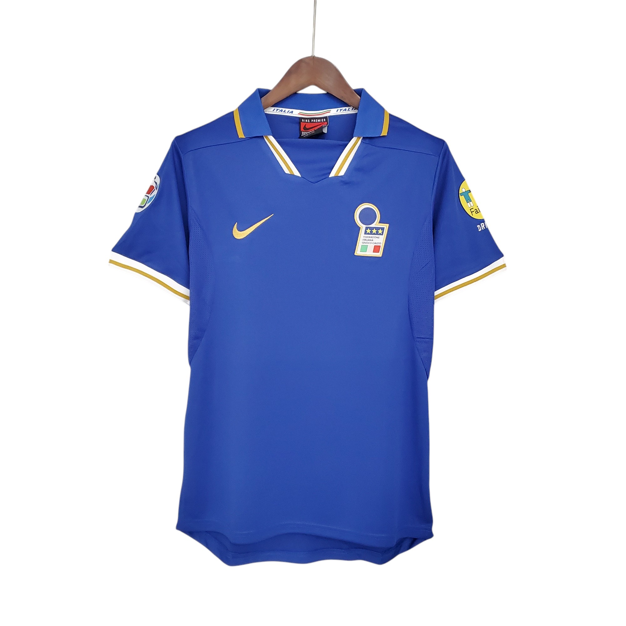 Italy national football team Home 1996 Retro Classic Vintage Soccer Calcio Fútbol Fußball Shirt Jersey Camiseta Malliot Maglia Trikot BNWT