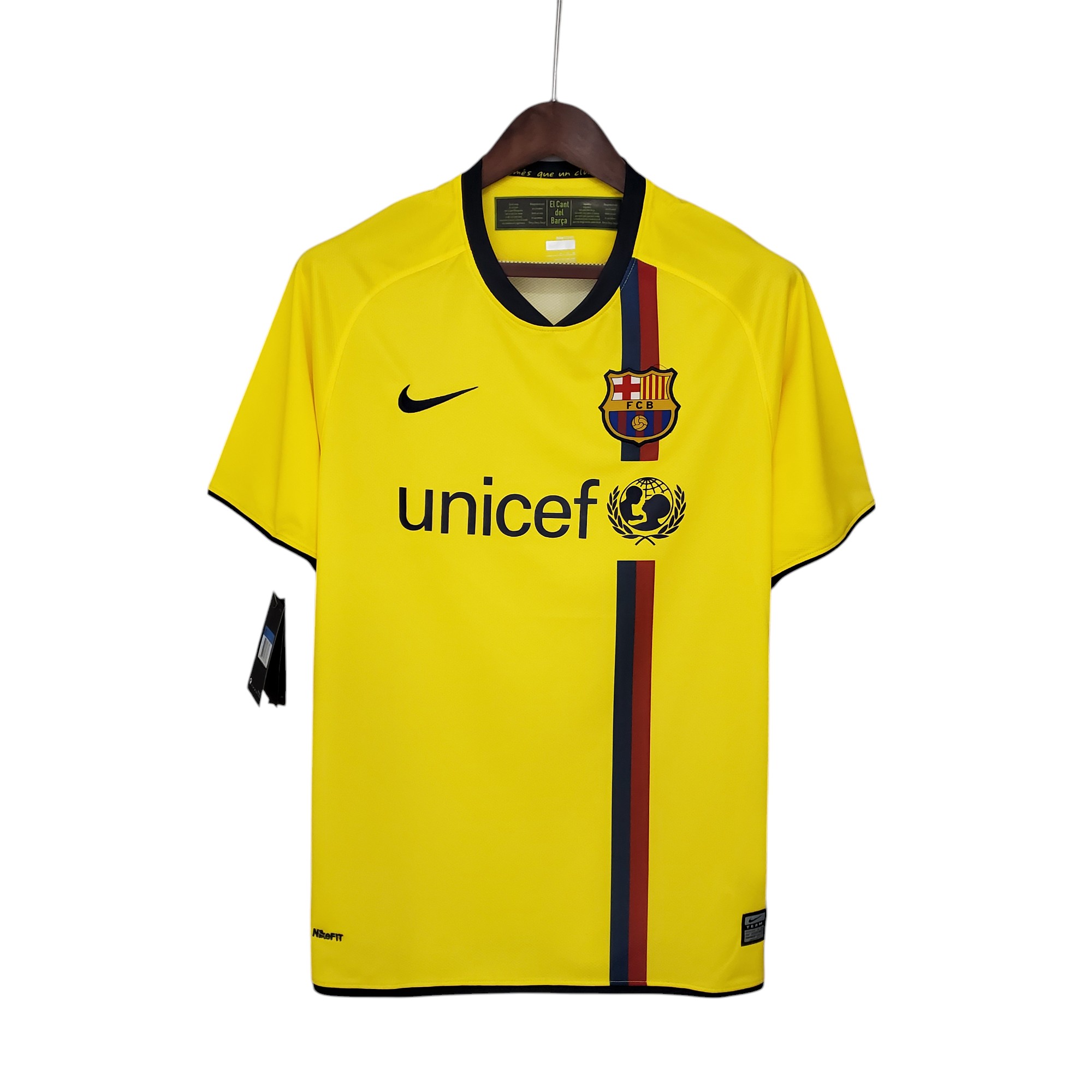 FC Barcelona Football Club Away 2008-09 Retro Classic Vintage Soccer Calcio Fútbol Fußball Shirt Jersey Camiseta Malliot Maglia Trikot BNWT