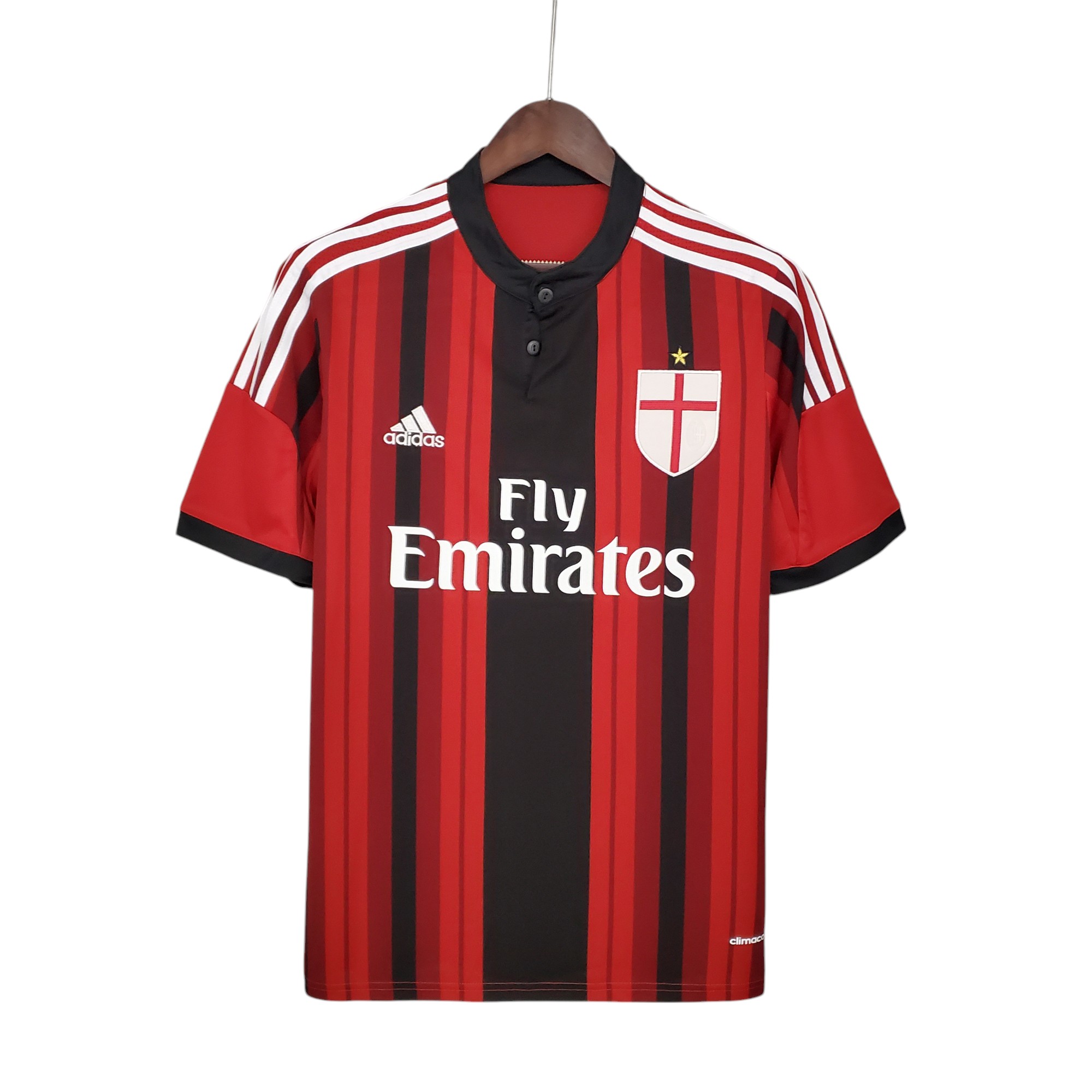 Milan AC Football Club Home 2014-15 Retro Classic Vintage Soccer Calcio Fútbol Fußball Shirt Jersey Camiseta Malliot Maglia Trikot BNWT