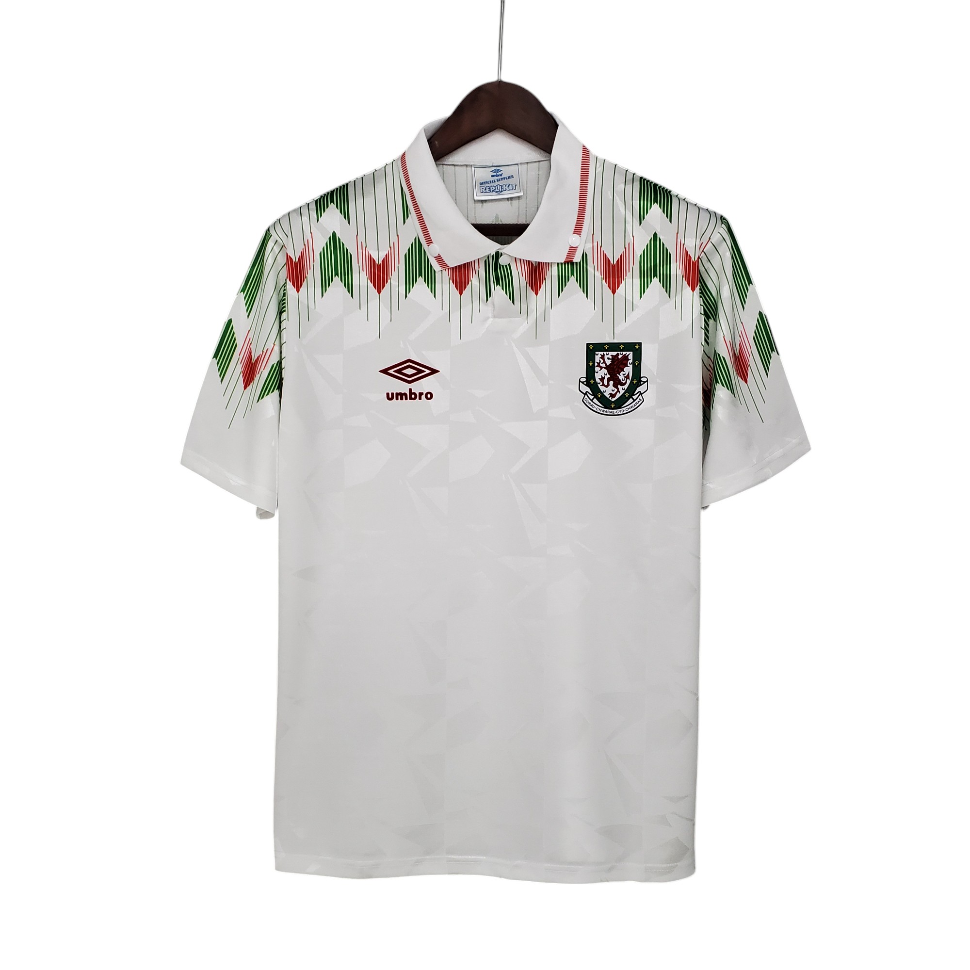 Wales national football team Away 1990-92 Retro Classic Vintage Soccer Calcio Fútbol Fußball Shirt Jersey Camiseta Malliot Maglia Trikot BNWT