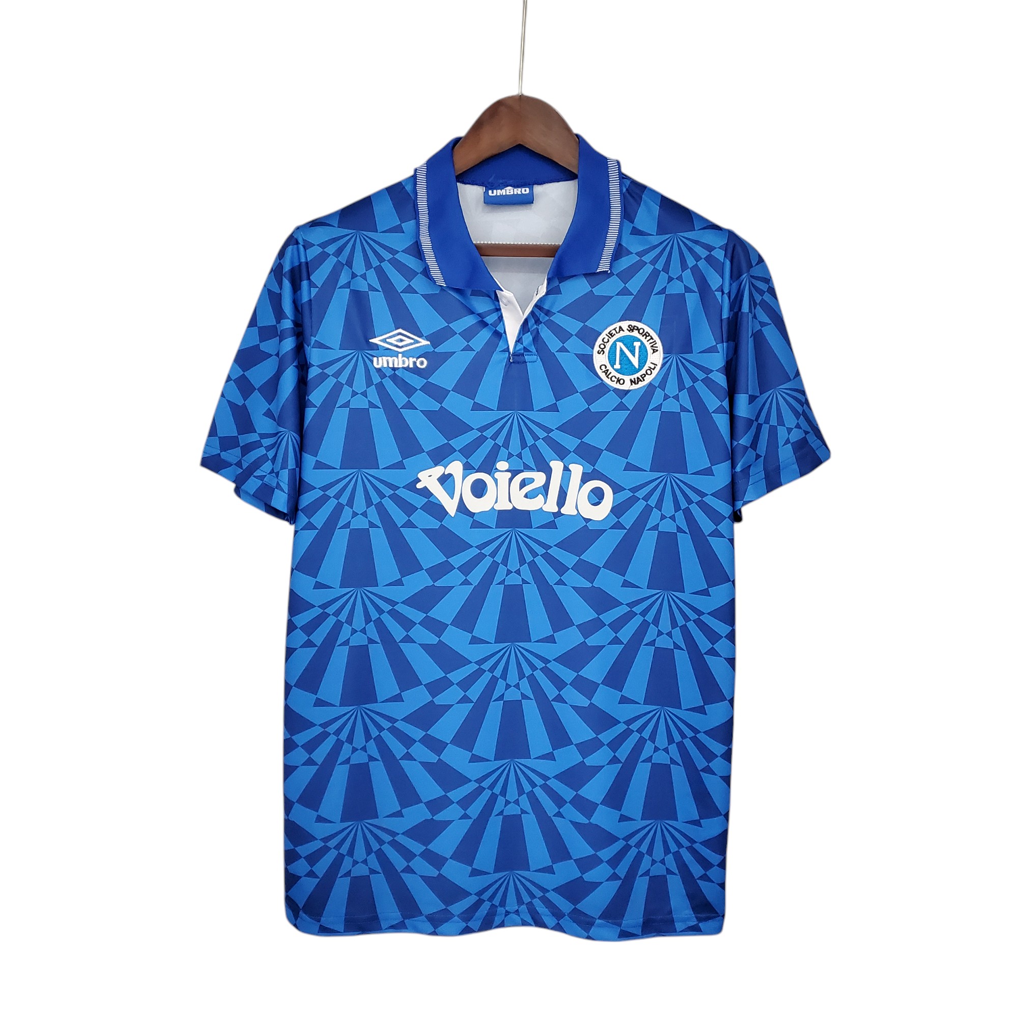 SSC Napoli Football Club Home 1991-93 Retro Classic Vintage Soccer Calcio Fútbol Fußball Shirt Jersey Camiseta Malliot Maglia Trikot BNWT