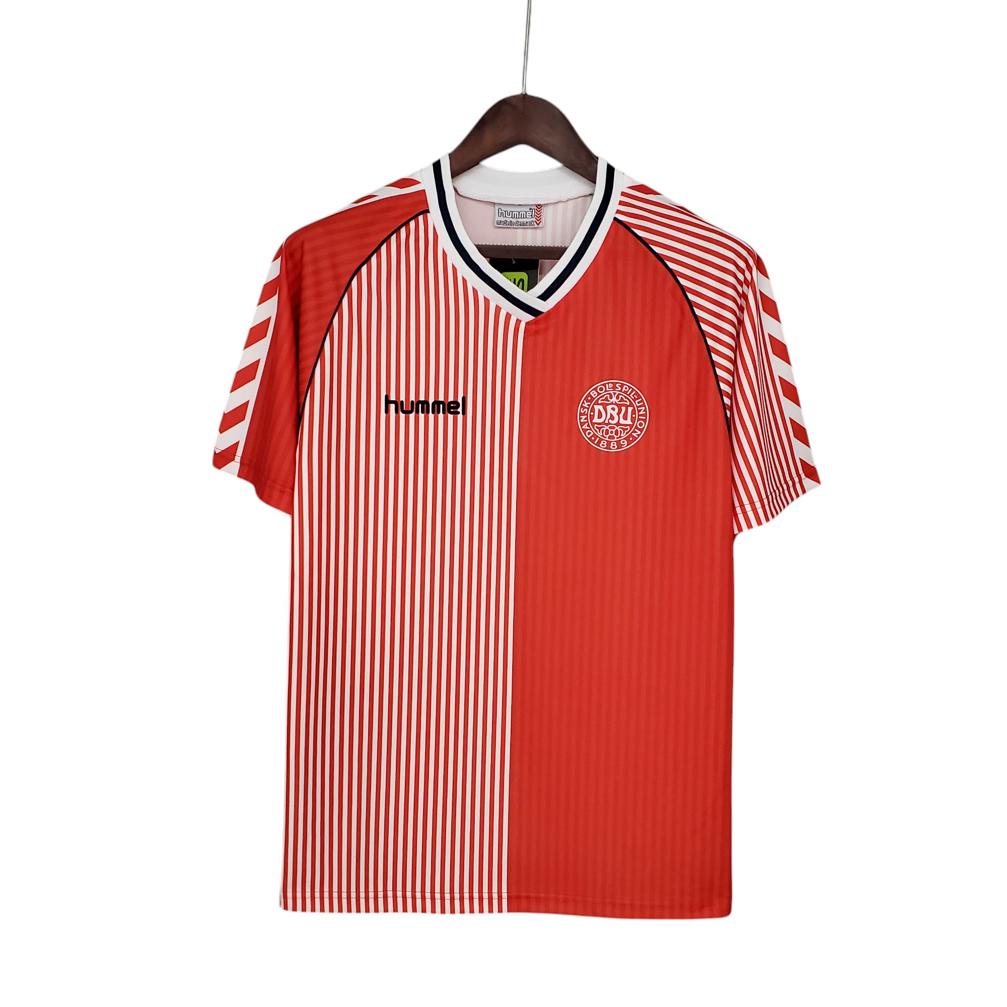 Denmark national football team Home 1986 Retro Classic Vintage Soccer Calcio Fútbol Fußball Shirt Jersey Camiseta Malliot Maglia Trikot BNWT