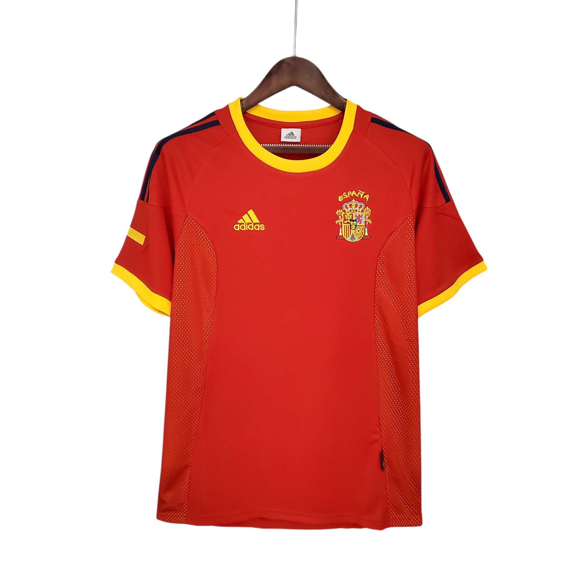 Spain national football team Home 2002 Retro Classic Vintage Soccer Calcio Fútbol Fußball Shirt Jersey Camiseta Malliot Maglia Trikot BNWT