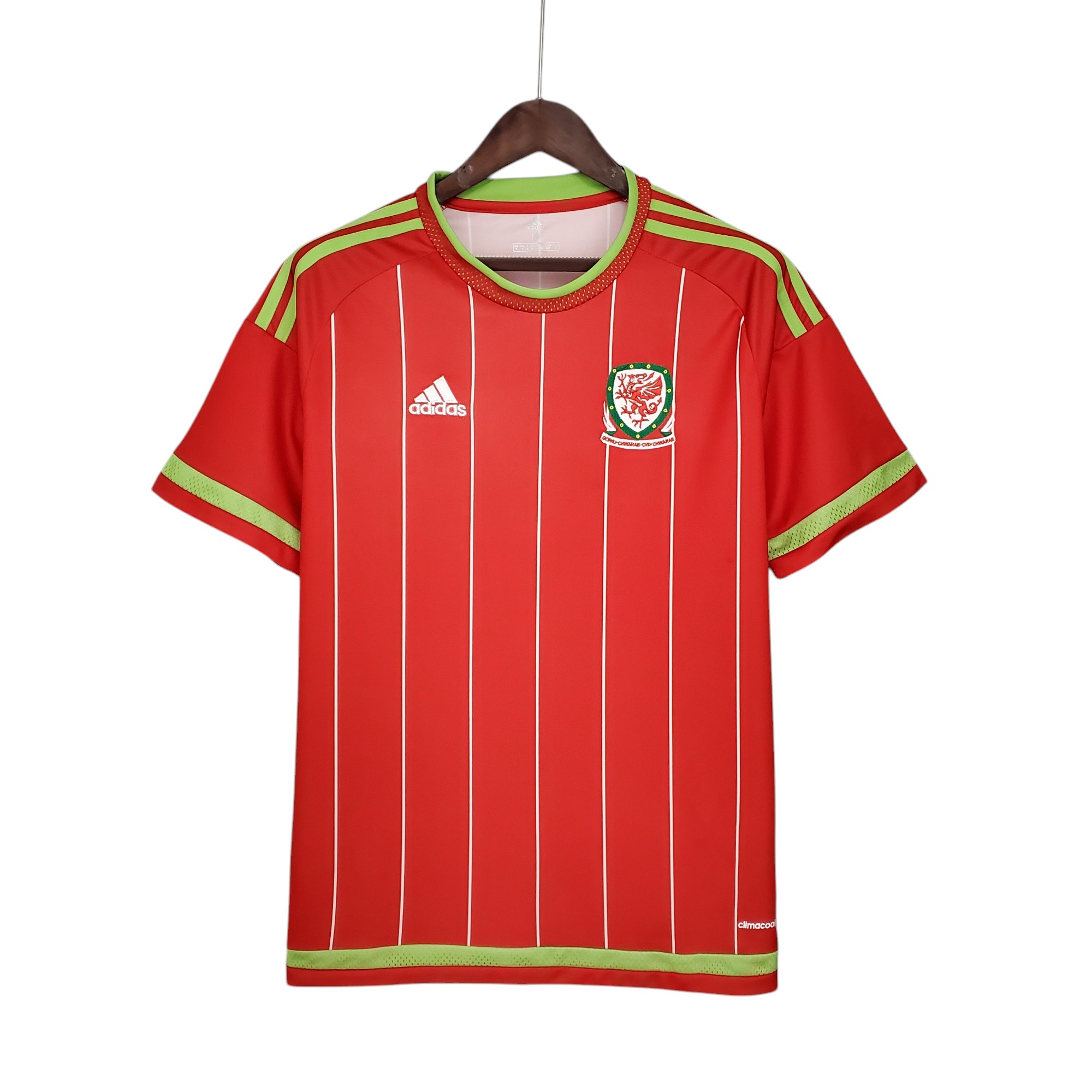 Wales national football team Home 2015-16 Retro Classic Vintage Soccer Calcio Fútbol Fußball Shirt Jersey Camiseta Malliot Maglia Trikot BNWT