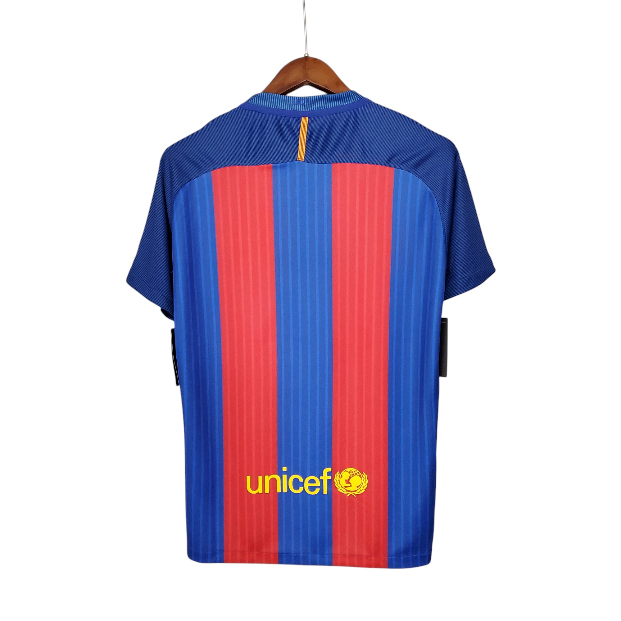 Fc Barcelona Football Club Home 2016-17 Retro Classic Vintage Soccer Calcio Fútbol Fußball Shirt Jersey Camiseta Malliot Maglia Trikot BNWT