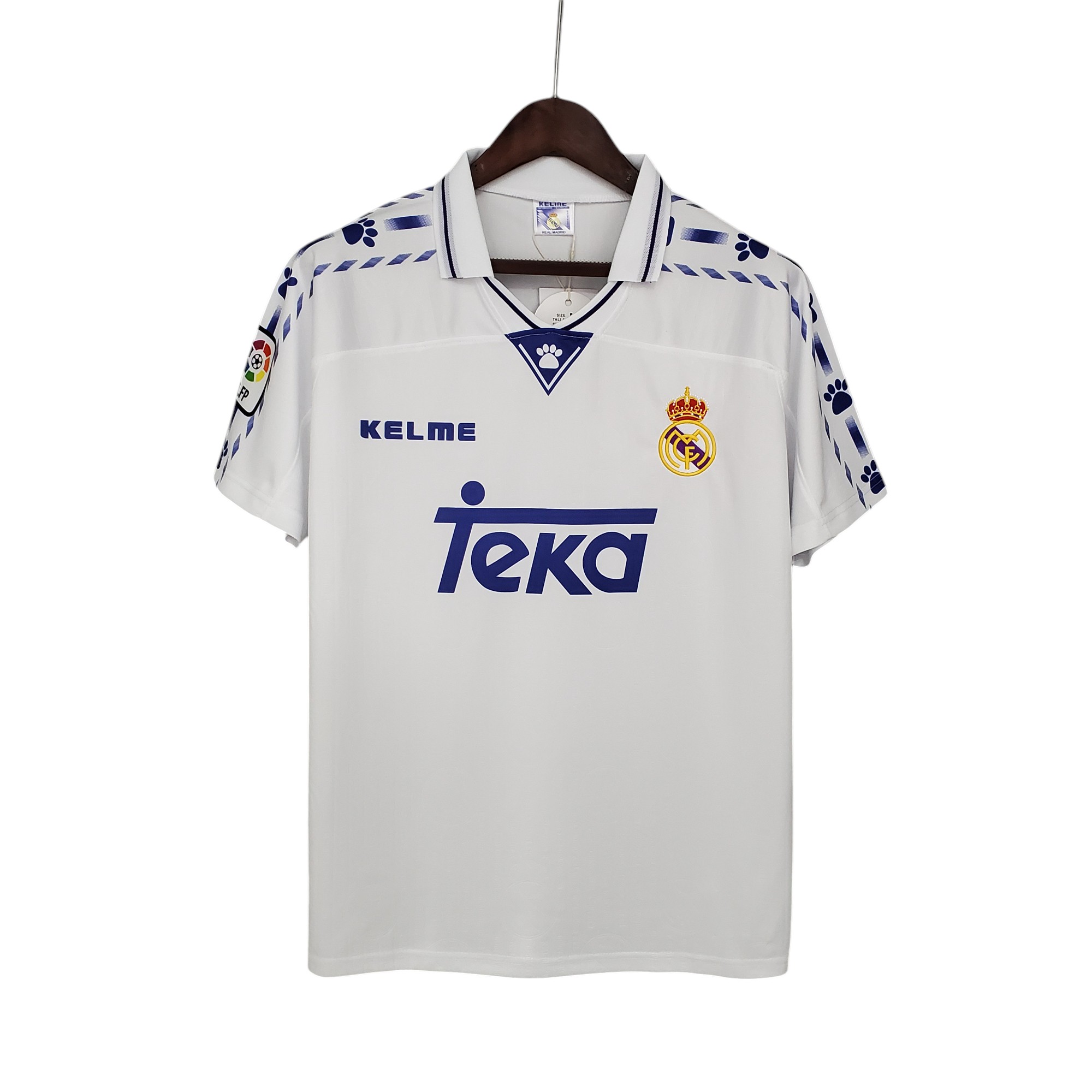 Real Madrid Football Club Home 1996-97 Retro Classic Vintage Soccer Calcio Fútbol Fußball Shirt Jersey Camiseta Malliot Maglia Trikot BNWT