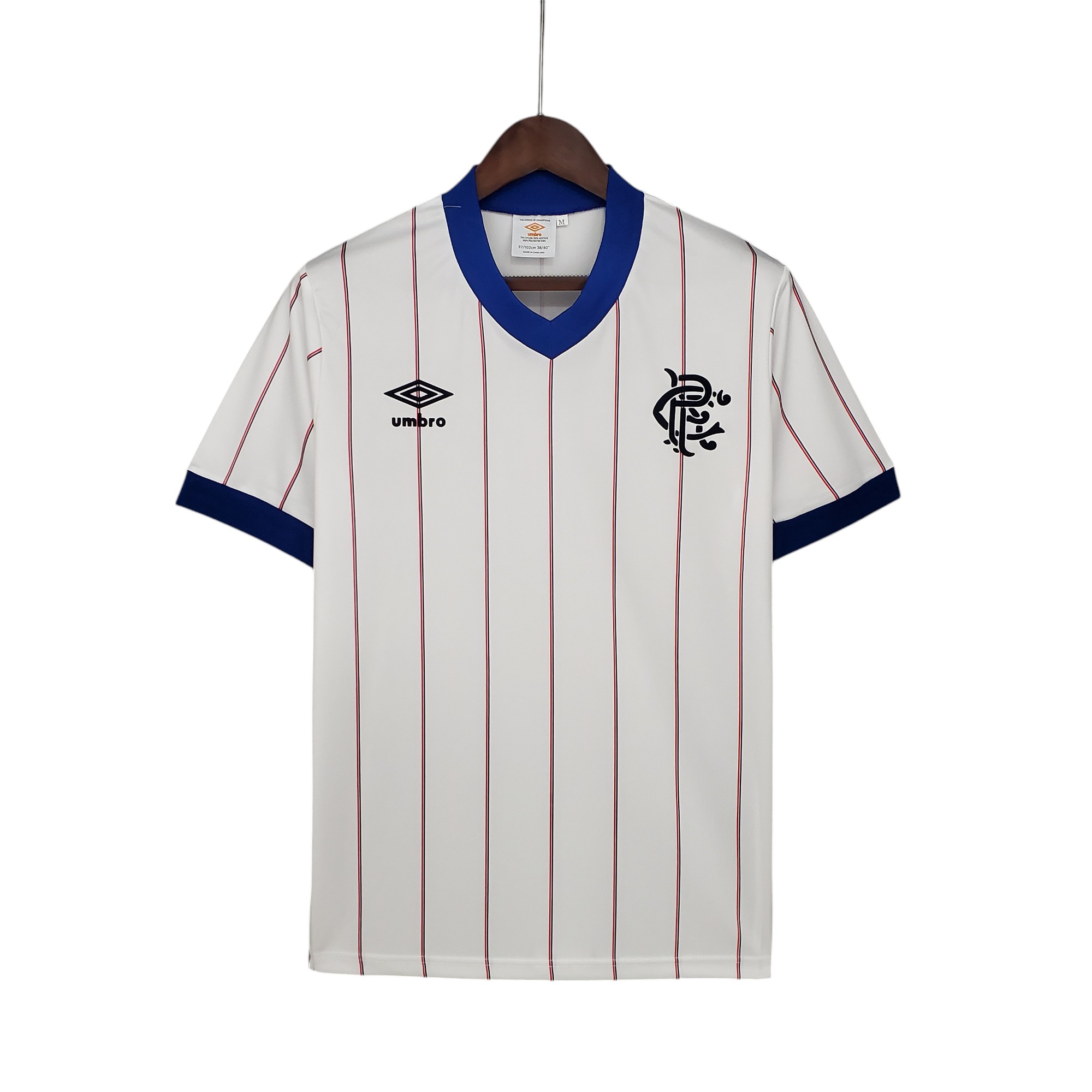 Rangers Football Club Away 1982-83 Retro Classic Vintage Soccer Calcio Fútbol Fußball Shirt Jersey Camiseta Malliot Maglia Trikot BNWT