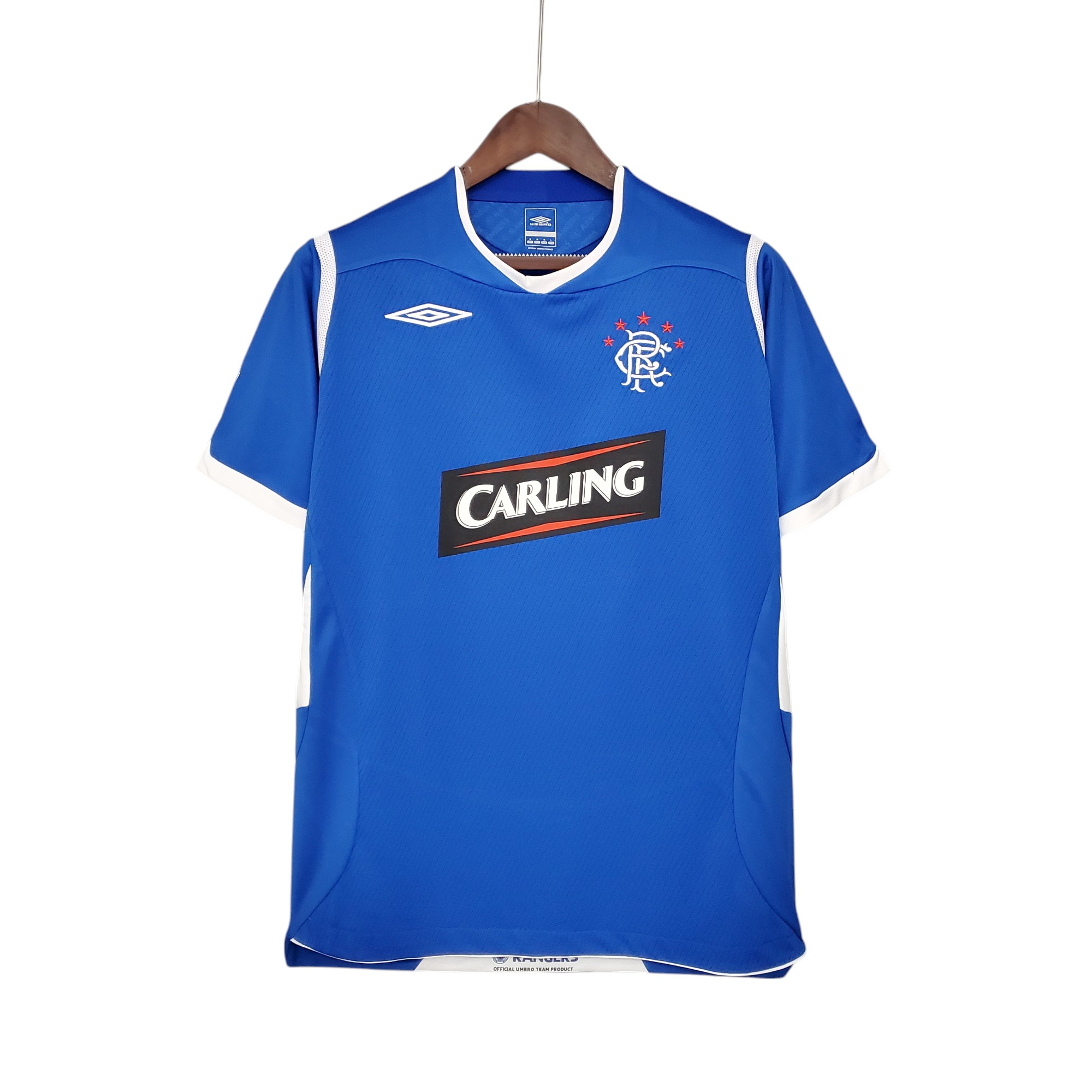 Rangers Football Club Home 2008-09 Retro Classic Vintage Soccer Calcio Fútbol Fußball Shirt Jersey Camiseta Malliot Maglia Trikot BNWT