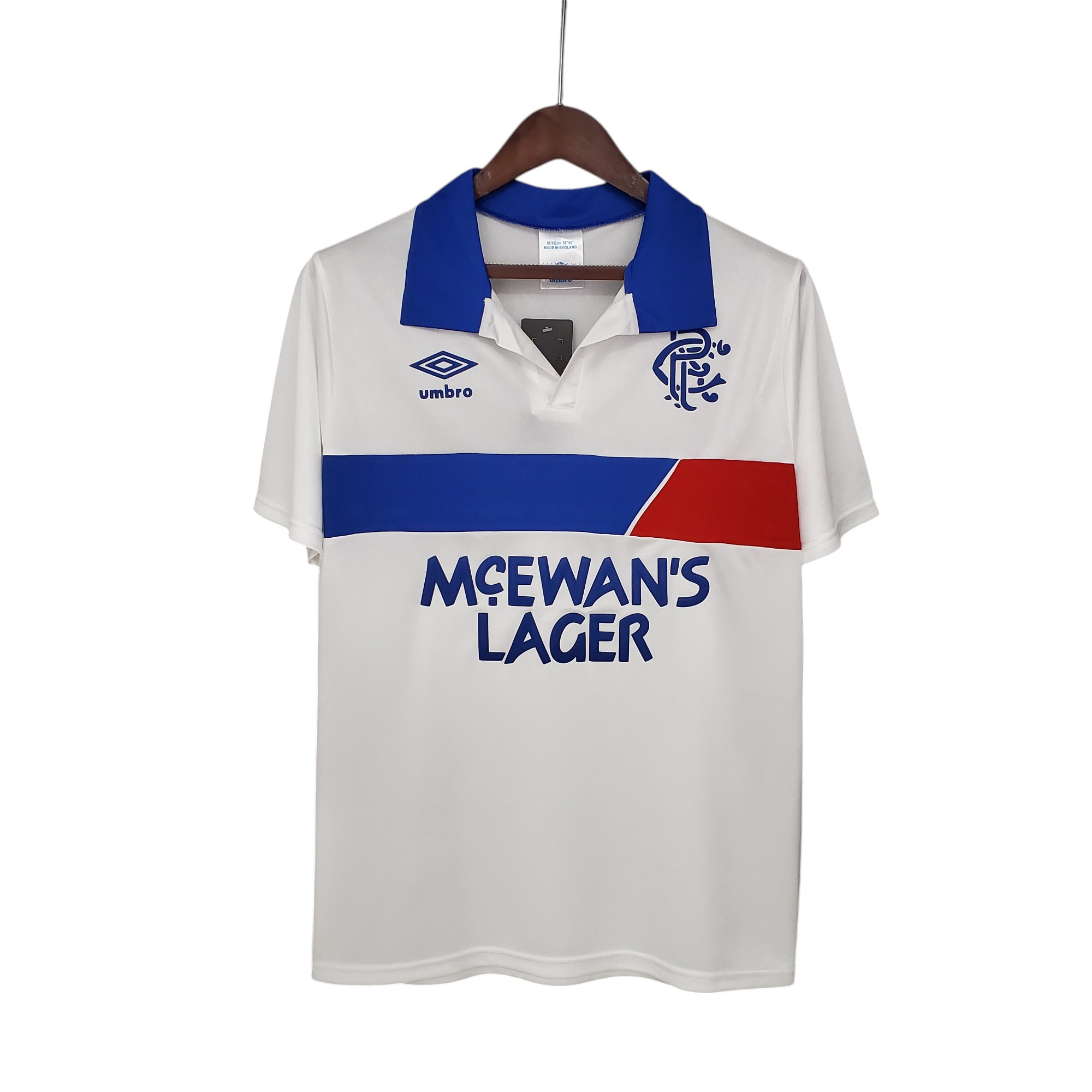 Rangers Football Club Away 1994 Retro Classic Vintage Soccer Calcio Fútbol Fußball Shirt Jersey Camiseta Malliot Maglia Trikot BNWT