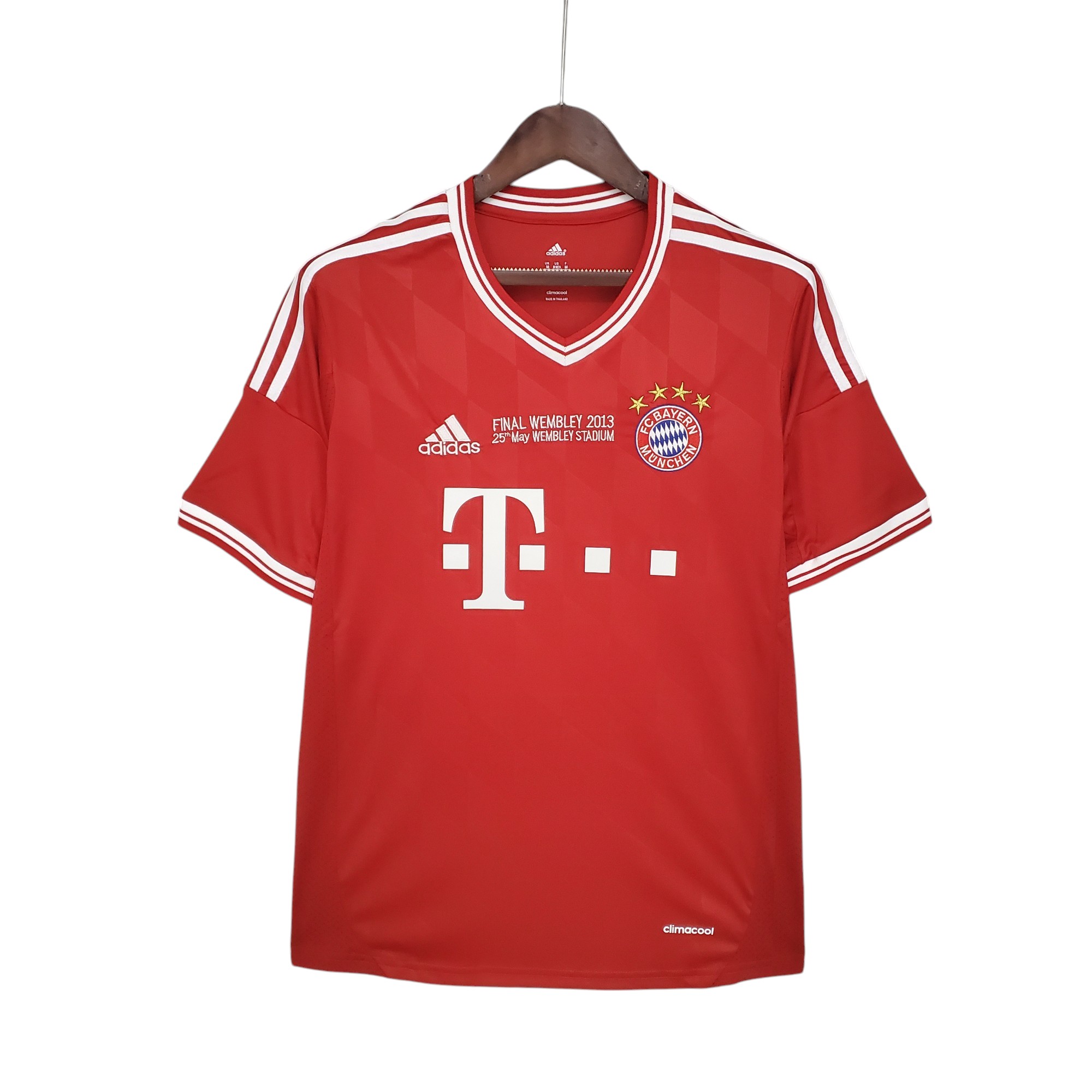 Bayern Munich Football Club Home 2013-14 UCL Version Retro Classic Vintage Soccer Calcio Fútbol Fußball Shirt Jersey Camiseta Malliot Maglia Trikot BNWT