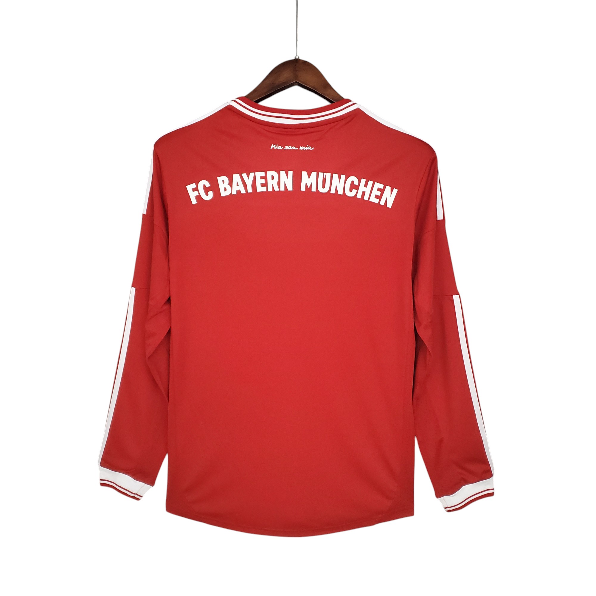 Bayern Munich Football Club Home 2013-14 UCL Version L/S Retro Classic Vintage Soccer Calcio Fútbol Fußball Shirt Jersey Camiseta Malliot Maglia Trikot BNWT