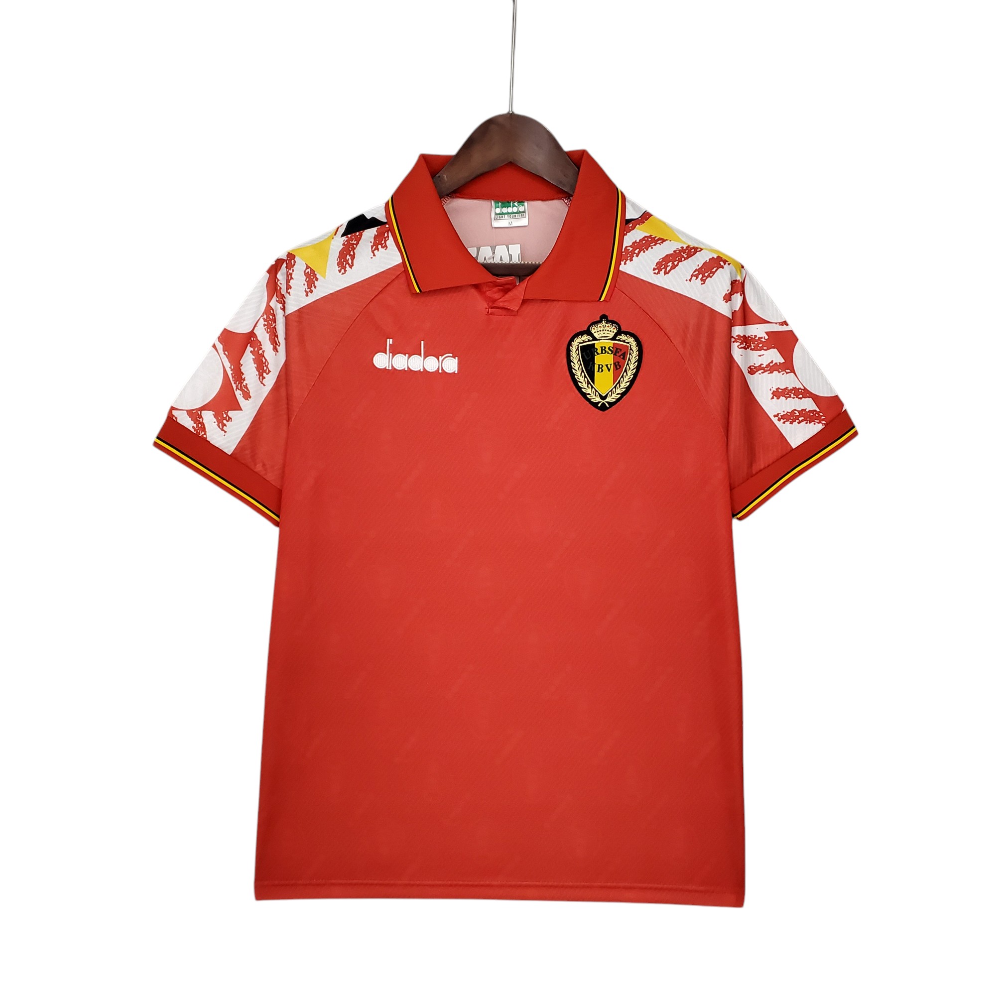 Belgium national football team Home 1995 Retro Classic Vintage Soccer Calcio Fútbol Fußball Shirt Jersey Camiseta Malliot Maglia Trikot BNWT