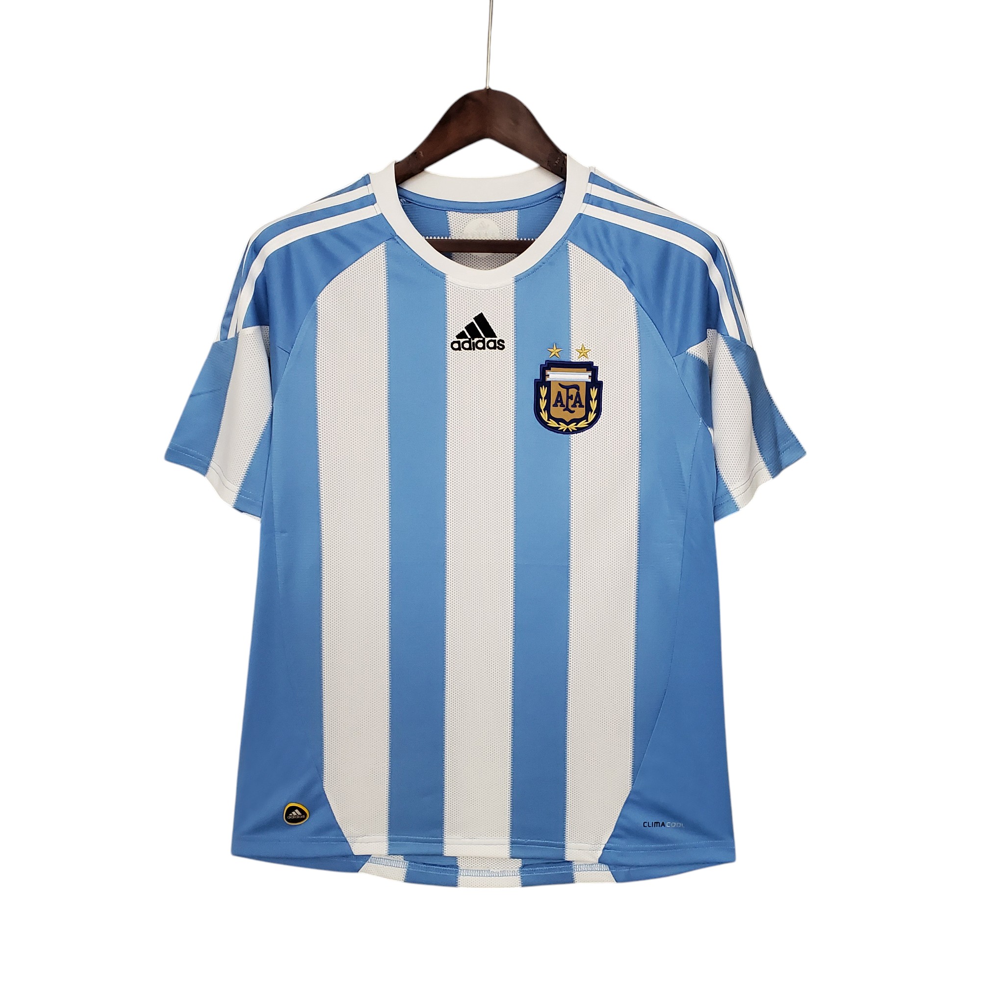 Argentina national football team Home 2010 Retro Classic Vintage Soccer Calcio Fútbol Fußball Shirt Jersey Camiseta Malliot Maglia Trikot BNWT