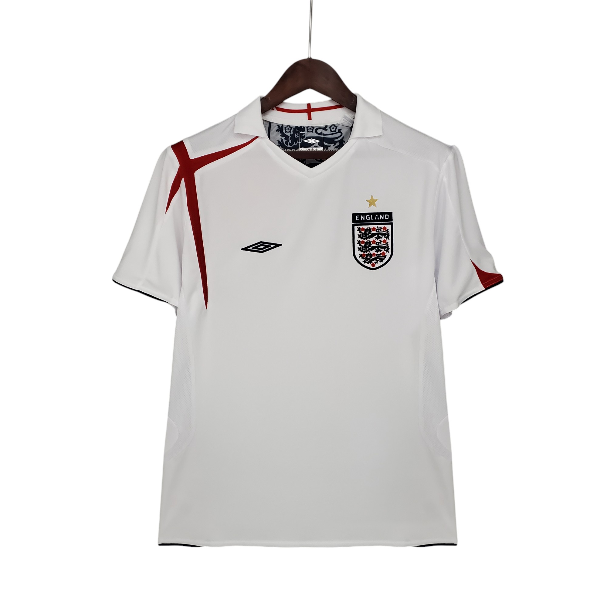 England national football team Home 2006 Retro Classic Vintage Soccer Calcio Fútbol Fußball Shirt Jersey Camiseta Malliot Maglia Trikot BNWT