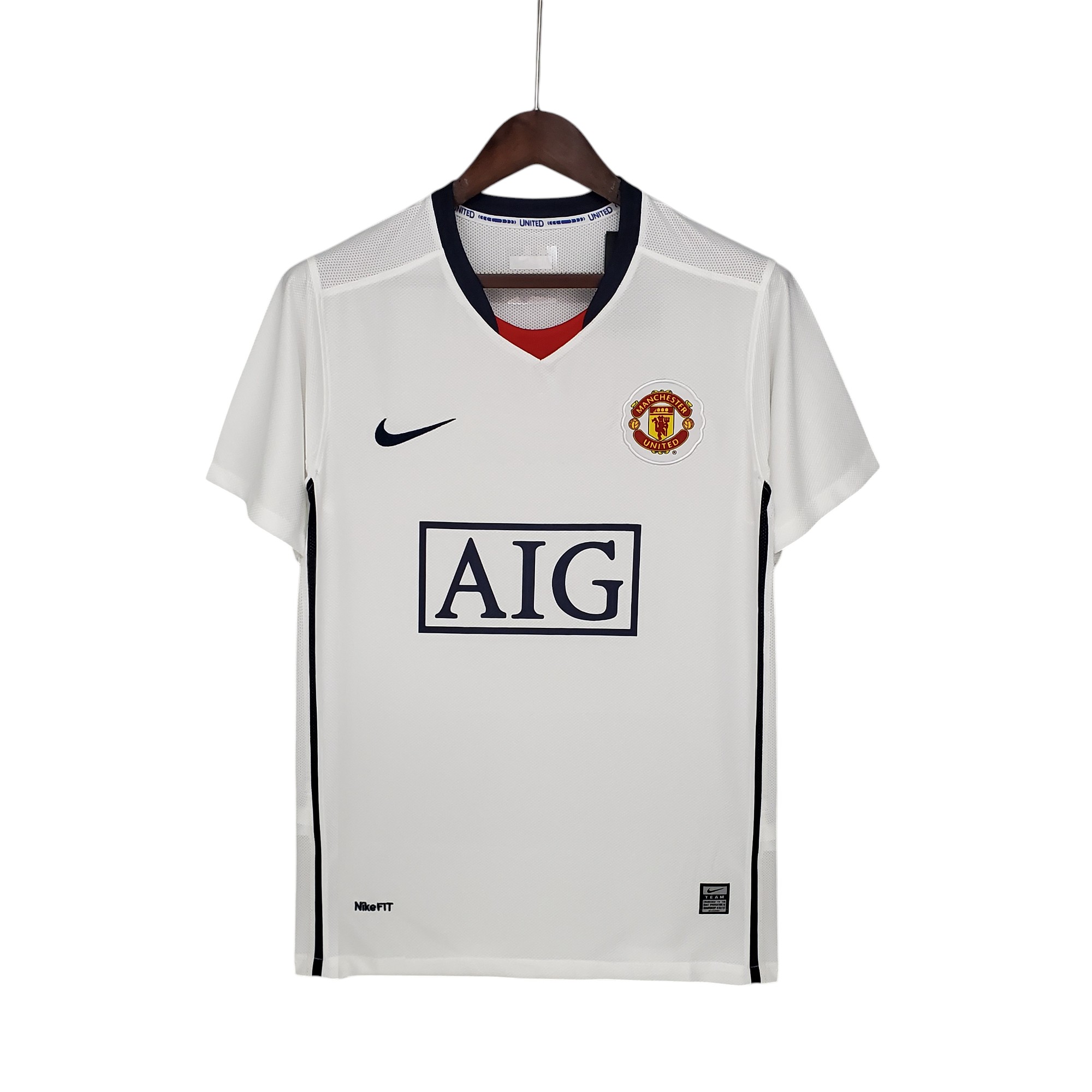 Man United Football Club Away 2008-09 Retro Classic Vintage Soccer Calcio Fútbol Fußball Shirt Jersey Camiseta Malliot Maglia Trikot BNWT