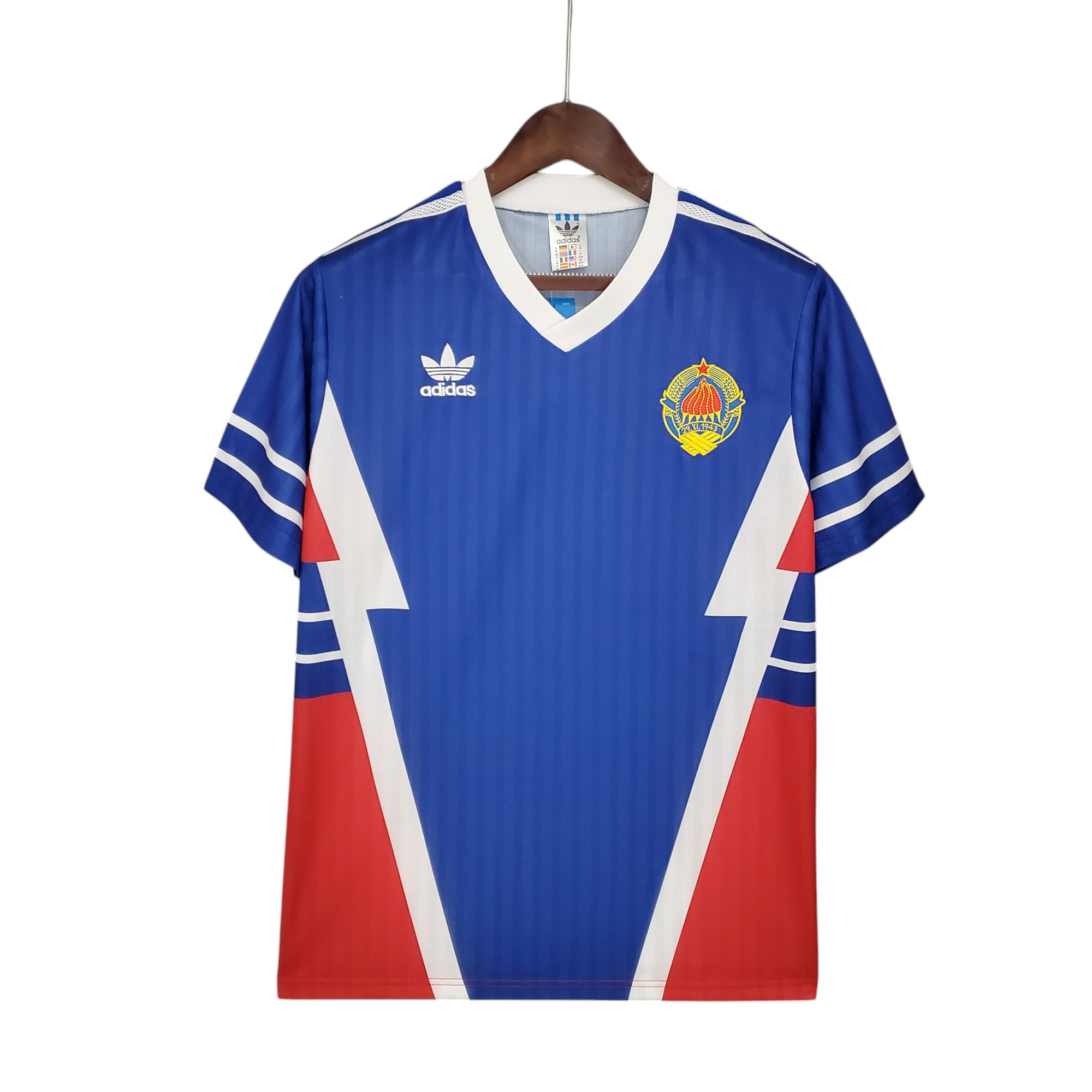 Yugoslavia national football team Home 1990 Retro Classic Vintage Soccer Calcio Fútbol Fußball Shirt Jersey Camiseta Malliot Maglia Trikot BNWT
