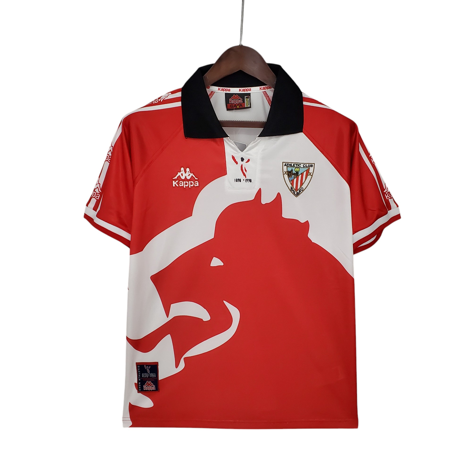 Athletic Club  Bilbao Football Club Home 1997-98 Retro Classic Vintage Soccer Calcio Fútbol Fußball Shirt Jersey Camiseta Malliot Maglia Trikot BNWT
