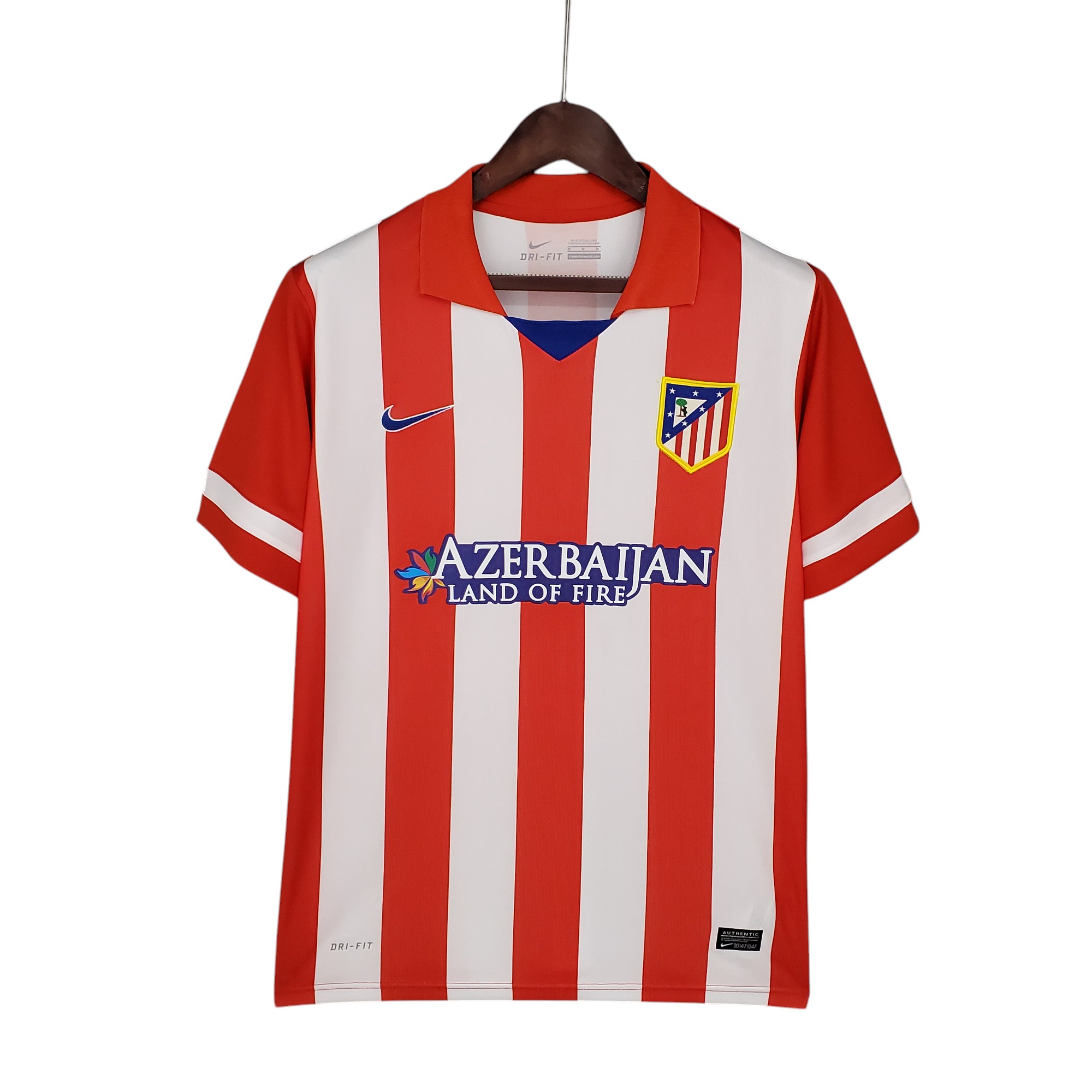 Atlético de Madrid Football Club Home 2013-14 Retro Classic Vintage Soccer Calcio Fútbol Fußball Shirt Jersey Camiseta Malliot Maglia Trikot BNWT
