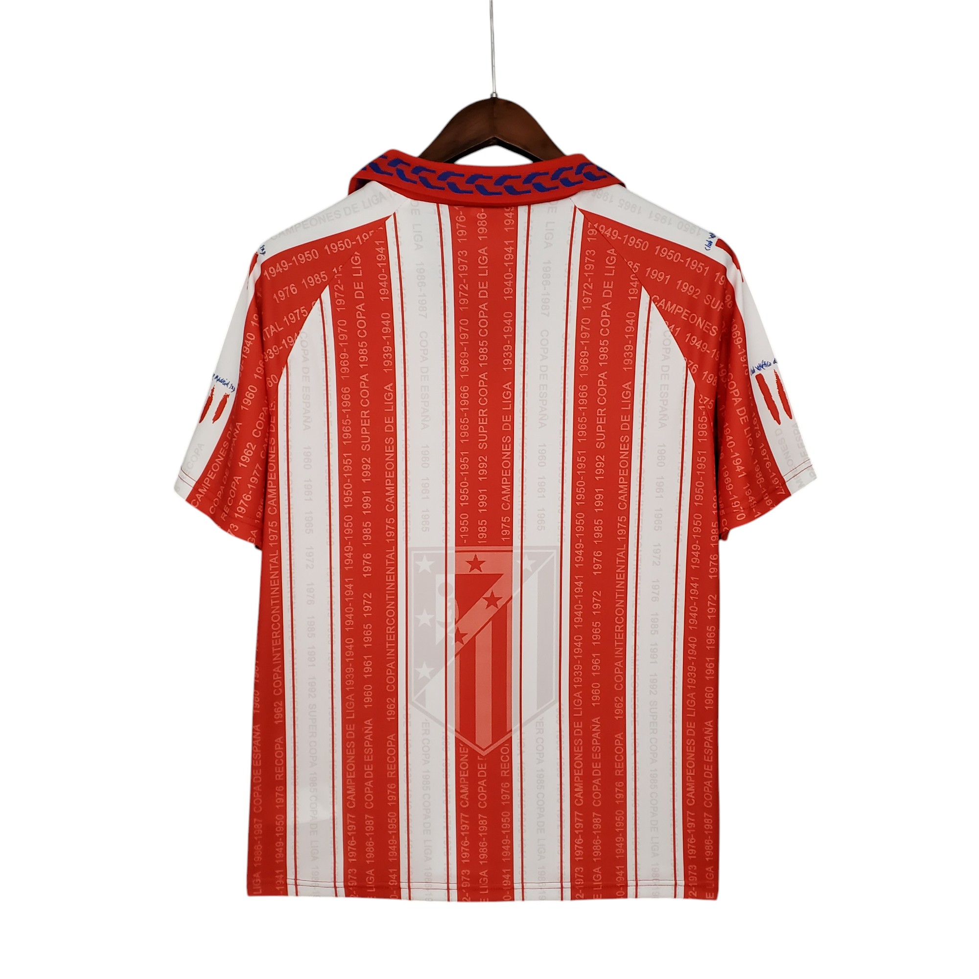 Atlético de Madrid Football Club Home 1995-96 Retro Classic Vintage Soccer Calcio Fútbol Fußball Shirt Jersey Camiseta Malliot Maglia Trikot BNWT