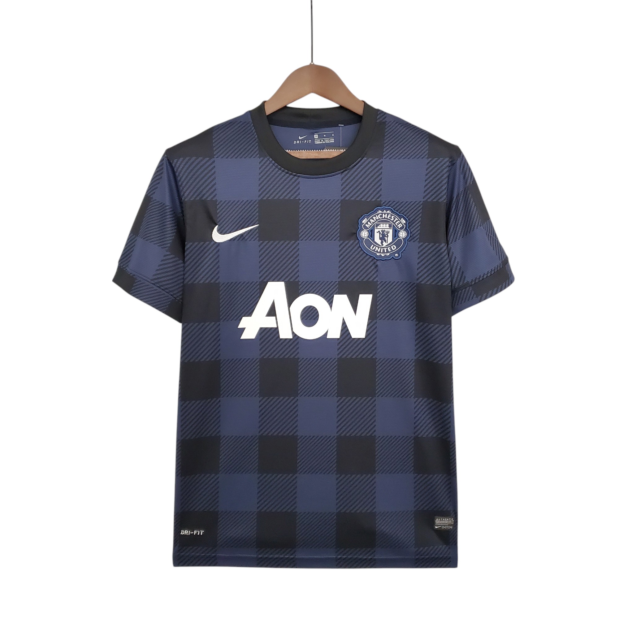 Man United Football Club Third Away 2013-14 Retro Classic Vintage Soccer Calcio Fútbol Fußball Shirt Jersey Camiseta Malliot Maglia Trikot BNWT
