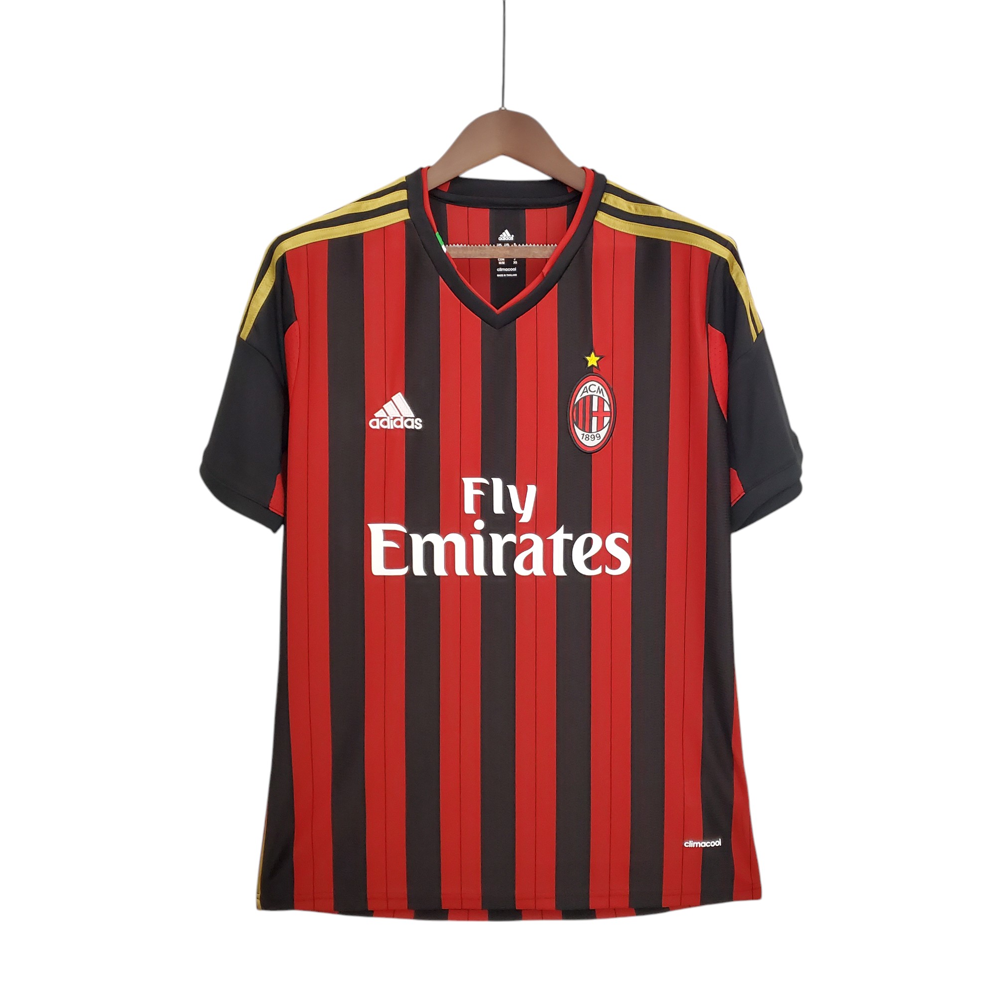 Milan Football Club Home 2013-14 Retro Classic Vintage Soccer Calcio Fútbol Fußball Shirt Jersey Camiseta Malliot Maglia Trikot BNWT