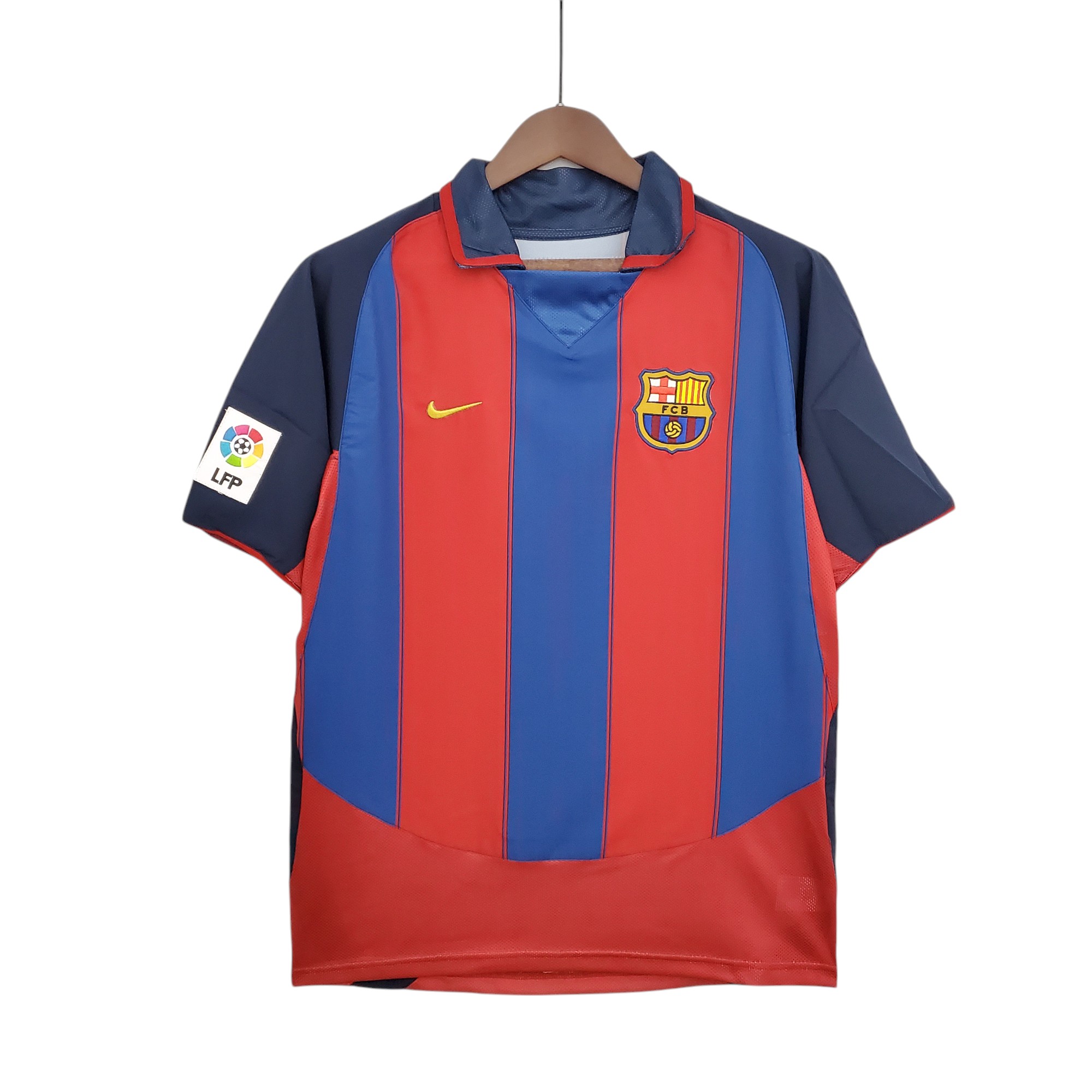 Barcelona Football Club Home 2003-04 Retro Classic Vintage Soccer Calcio Fútbol Fußball Shirt Jersey Camiseta Malliot Maglia Trikot BNWT