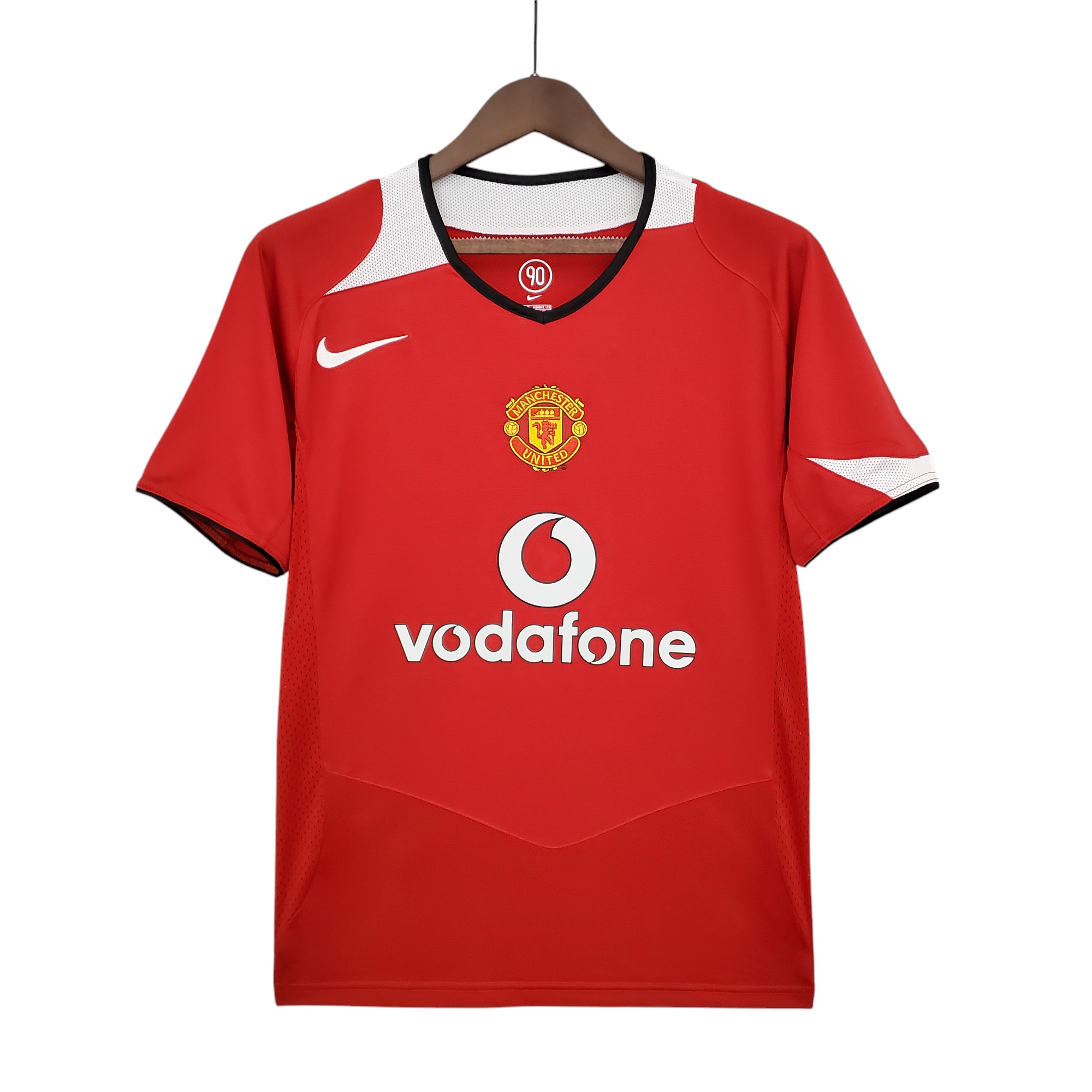 Man United Football Club Home 2004-06 Retro Classic Vintage Soccer Calcio Fútbol Fußball Shirt Jersey Camiseta Malliot Maglia Trikot BNWT
