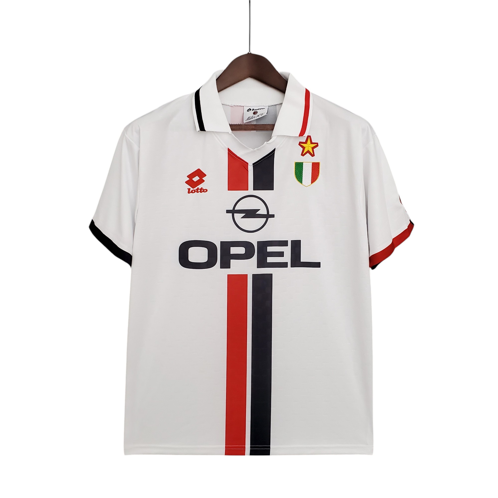 Milan Ac Football Club Away 1995-97 Retro Classic Vintage Soccer Calcio Fútbol Fußball Shirt Jersey Camiseta Malliot Maglia Trikot BNWT