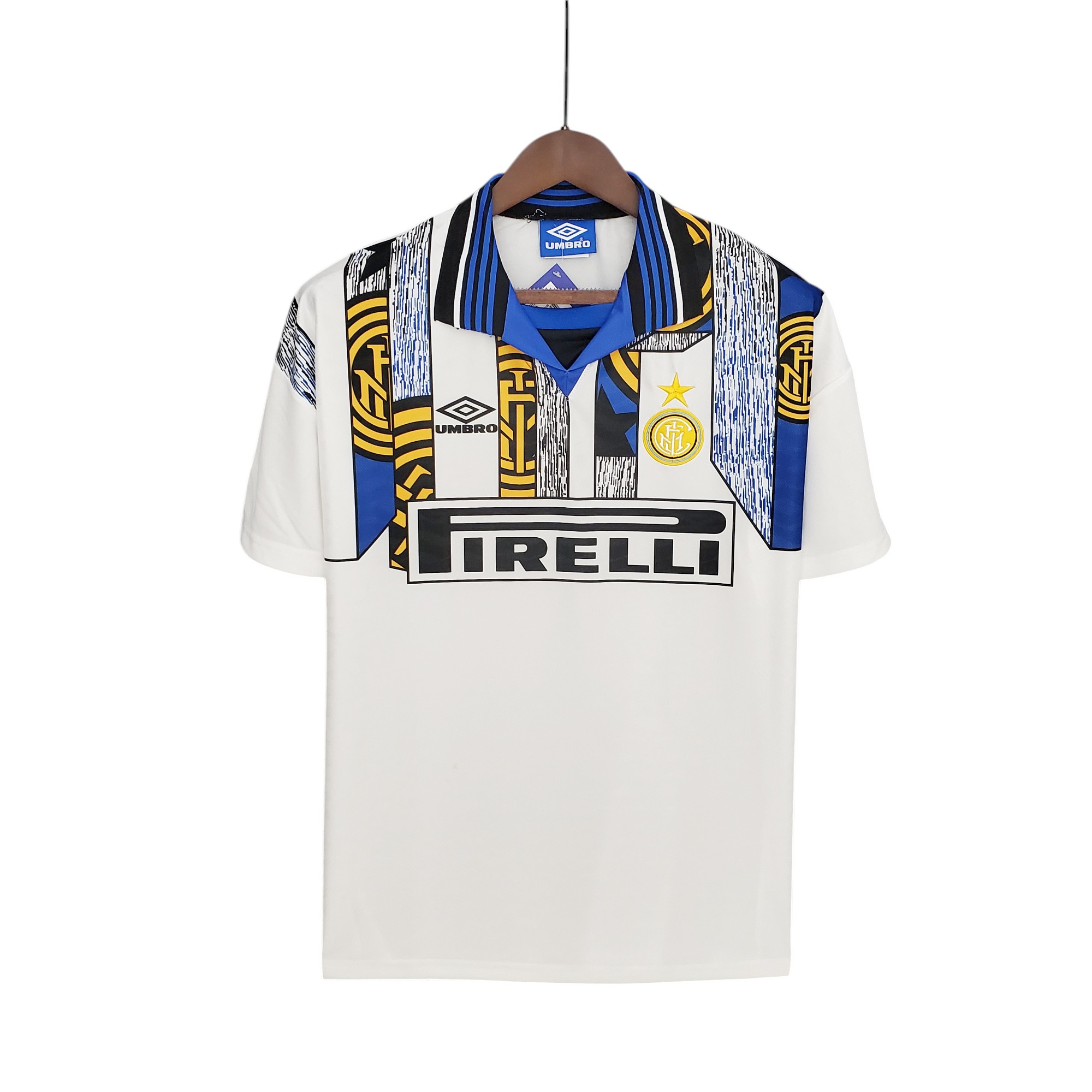 Inter Milano Football Club Away 1996-97 Retro Classic Vintage Soccer Calcio Fútbol Fußball Shirt Jersey Camiseta Malliot Maglia Trikot BNWT