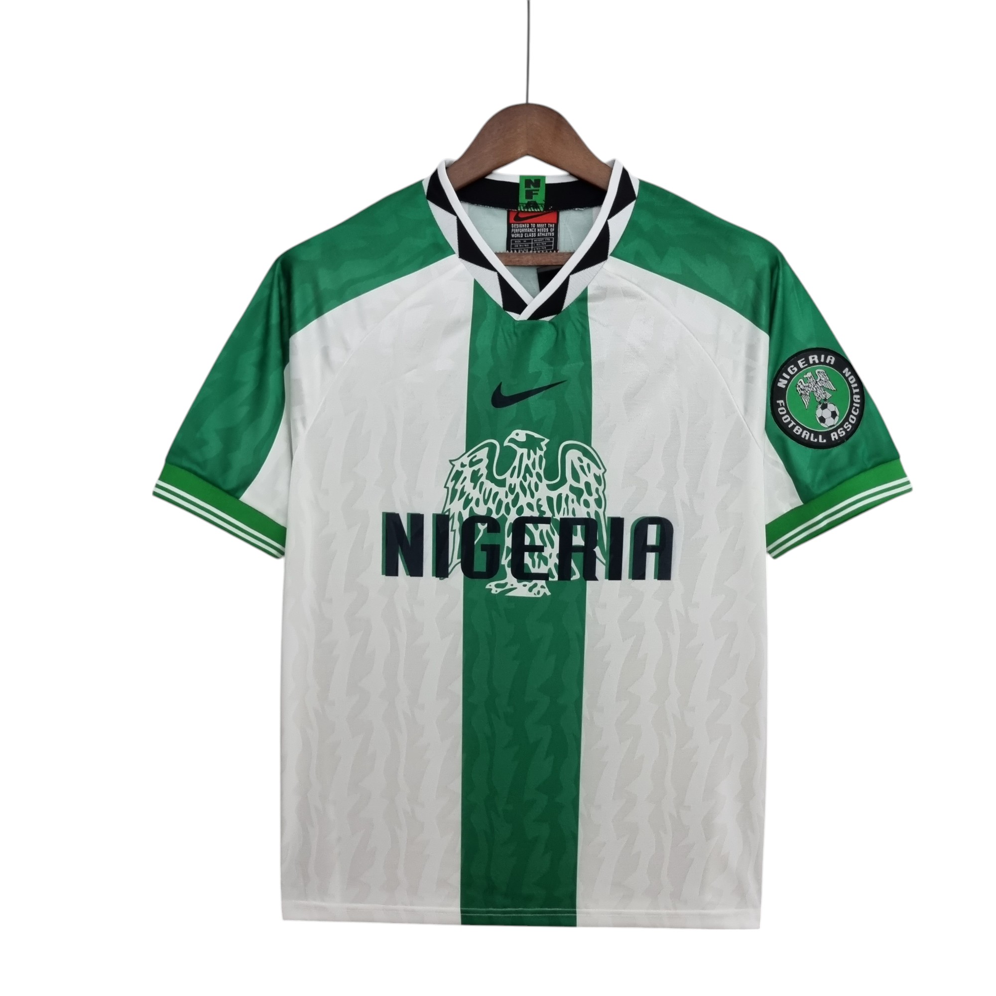 Nigeria national football team Away 1996-98 Retro Classic Vintage Soccer Calcio Fútbol Fußball Shirt Jersey Camiseta Malliot Maglia Trikot BNWT