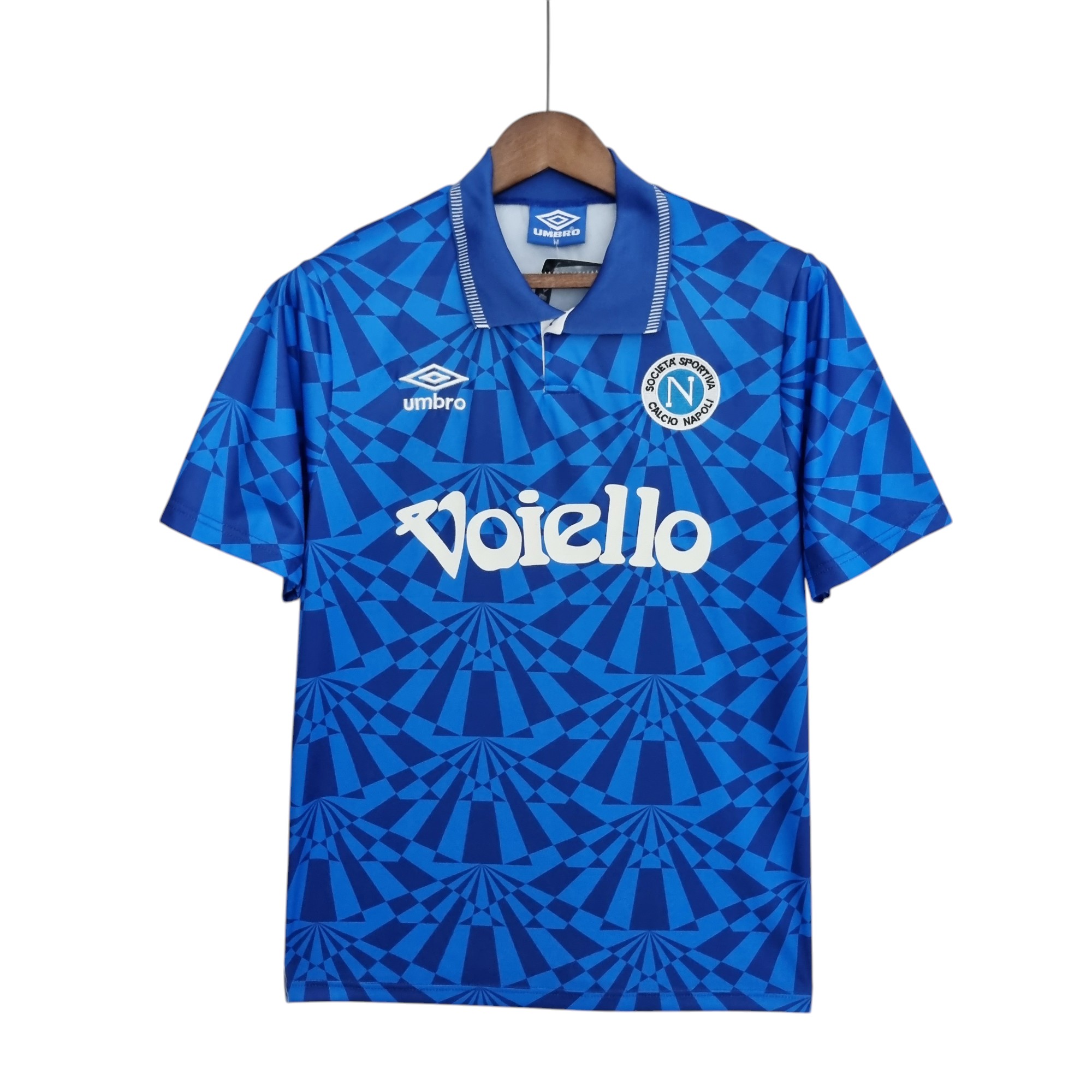 SSC Napoli Football Club Home 1991-93 Retro Classic Vintage Soccer Calcio Fútbol Fußball Shirt Jersey Camiseta Malliot Maglia Trikot BNWT
