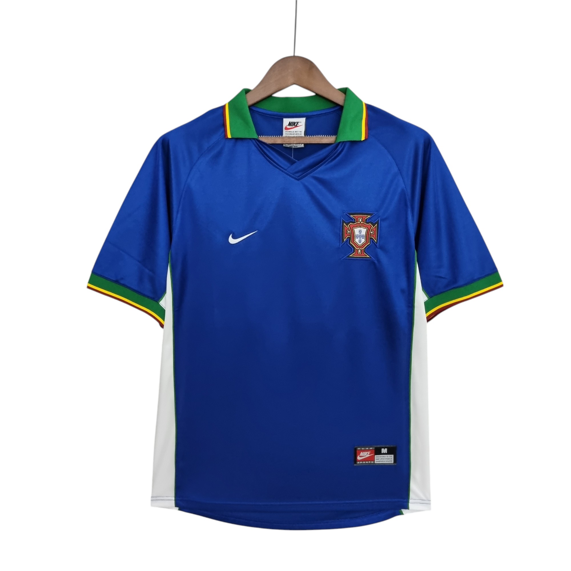 Portugal national football team Away 1998 Retro Classic Vintage Soccer Calcio Fútbol Fußball Shirt Jersey Camiseta Malliot Maglia Trikot BNWT