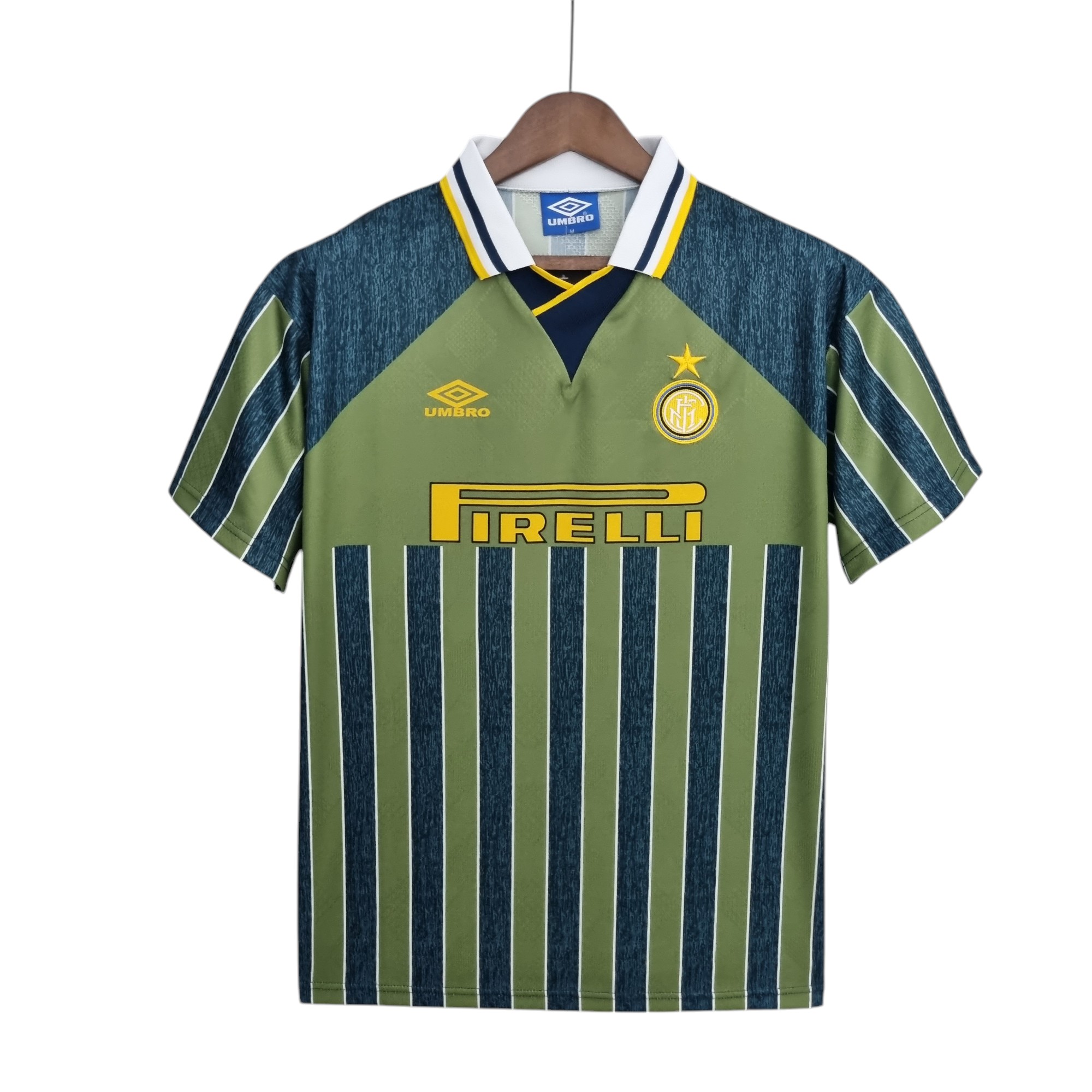 Inter Milano Football Club Away 1995-96 Retro Classic Vintage Soccer Calcio Fútbol Fußball Shirt Jersey Camiseta Malliot Maglia Trikot BNWT