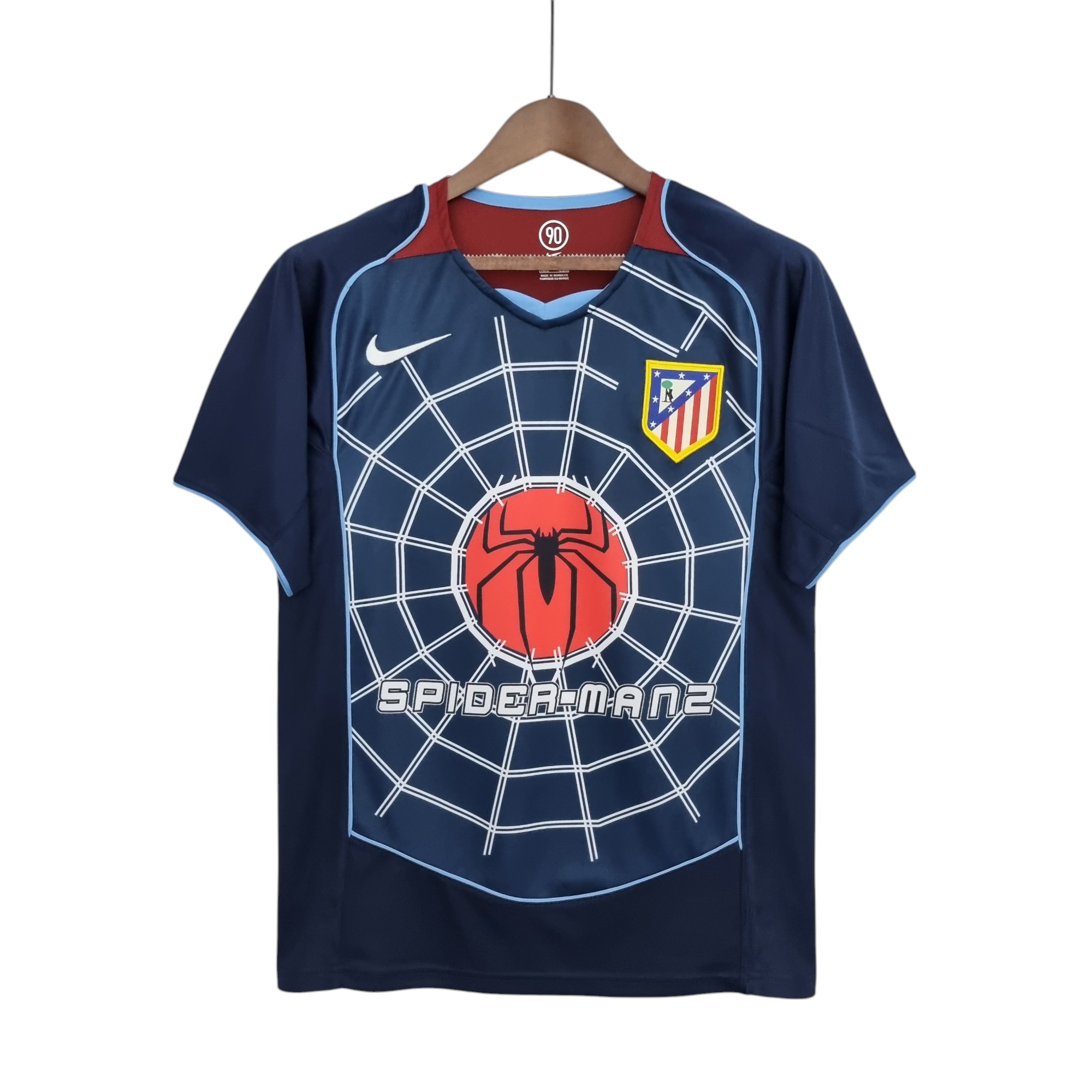 Atlético de Madrid Football Club Away 2004-05 Retro Classic Vintage Soccer Calcio Fútbol Fußball Shirt Jersey Camiseta Malliot Maglia Trikot BNWT