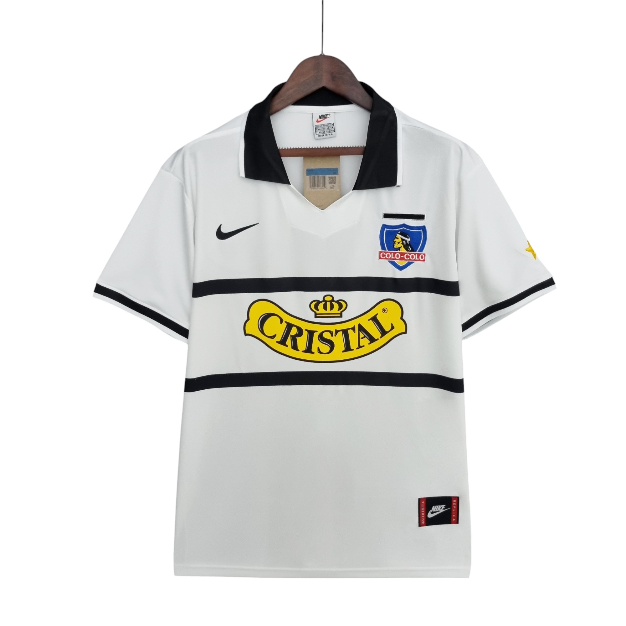 Colo-Colo Football Club Home 1996-97 Retro Classic Vintage Soccer Calcio Fútbol Fußball Shirt Jersey Camiseta Malliot Maglia Trikot BNWT