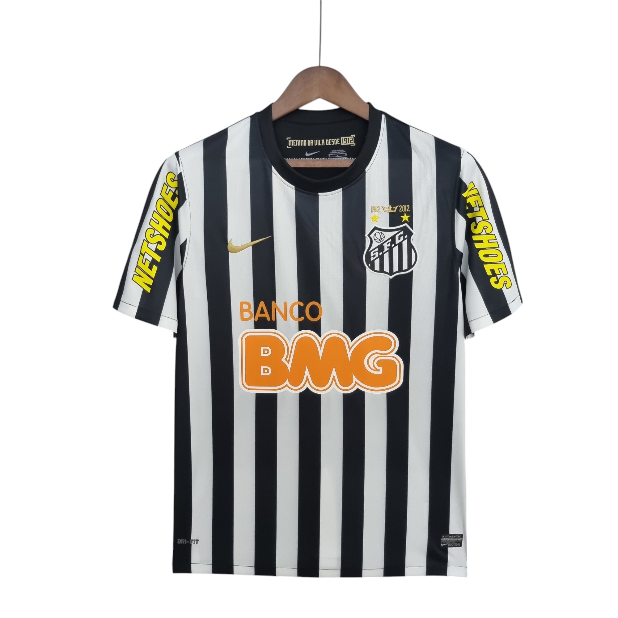 Santos Football Club Home 2013 Retro Classic Vintage Soccer Calcio Fútbol Fußball Shirt Jersey Camiseta Malliot Maglia Trikot BNWT